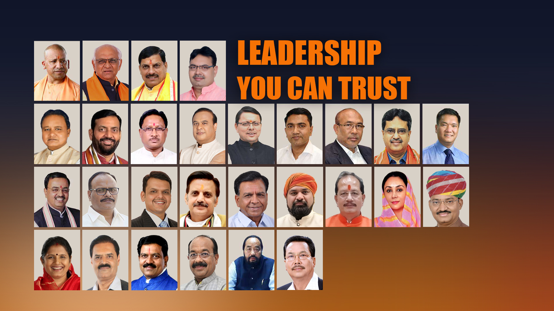 Leadership you can trust 