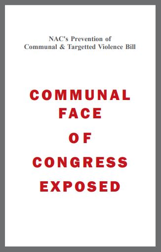 Communal Face Of Congress Exposed