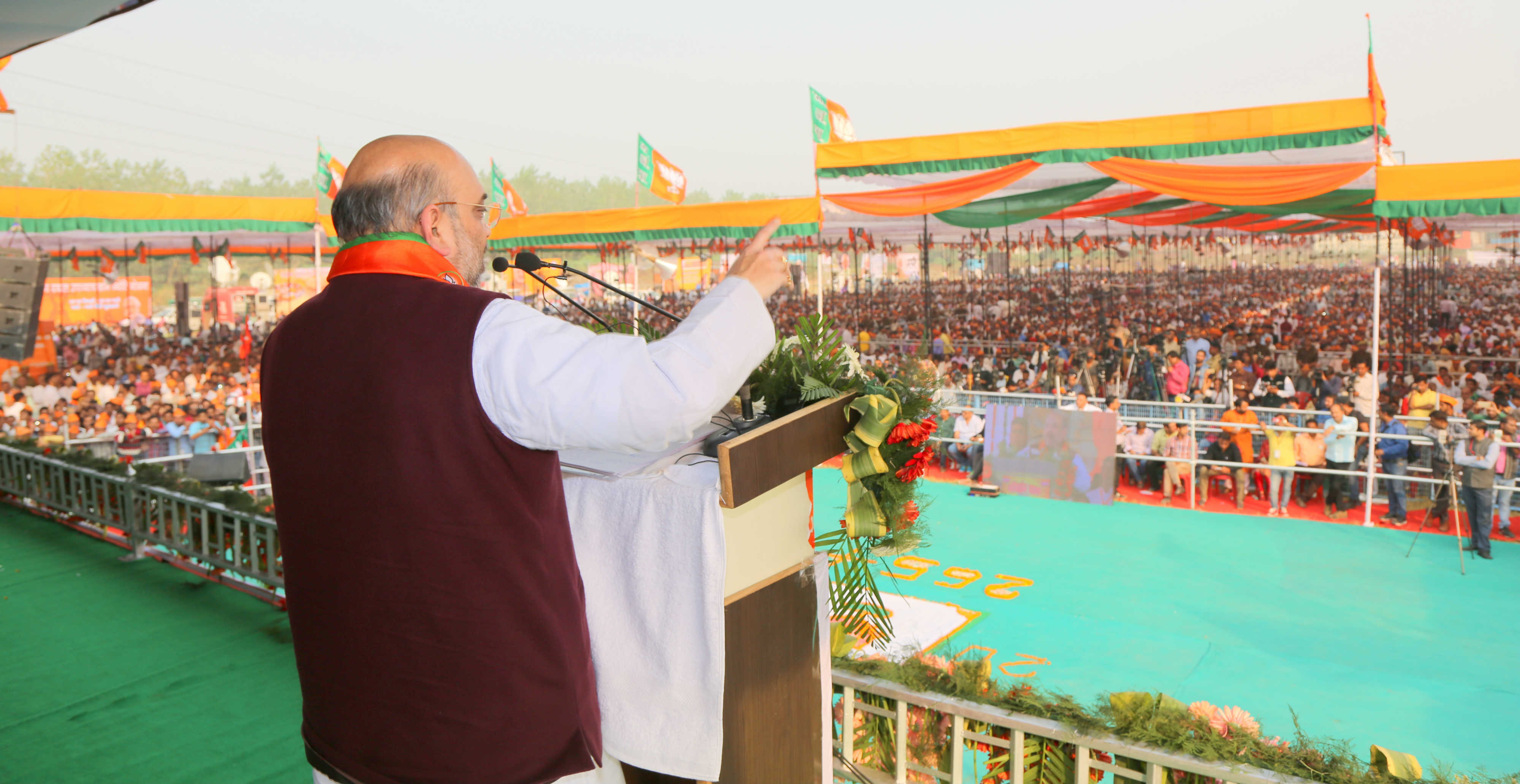 à¤­à¤¾à¤°à¤¤à¥€à¤¯ à¤œà¤¨à¤¤à¤¾ à¤ªà¤¾à¤°à¥à¤Ÿà¥€ à¤•à¥‡ à¤°à¤¾à¤·à¥à¤Ÿà¥à¤°à¥€à¤¯ à¤…à¤§à¥à¤¯à¤•à¥à¤· à¤¶à¥à¤°à¥€ à¤…à¤®à¤¿à¤¤ à¤¶à¤¾à¤¹ à¤¦à¥à¤µà¤¾à¤°à¤¾ à¤¯à¥‚à¤ªà¥€ à¤•à¥‡ à¤¸à¤¹à¤¾à¤°à¤¨à¤ªà¥à¤° à¤®à¥‡à¤‚ à¤ªà¤°à¤¿à¤µà¤°à¥à¤¤à¤¨ à¤¯à¤¾à¤¤à¥à¤°à¤¾ à¤•à¥€ à¤¶à¥à¤°à¥à¤†à¤¤ à¤•à¥‡ à¤…à¤µà¤¸à¤° à¤ªà¤° à¤¦à¤¿à¤ à¤—à¤ à¤¸à¤‚à¤¬à¥‹à¤§à¤¨ à¤•à¥‡ à¤®à¥à¤–à¥à¤¯ à¤¬à¤¿à¤‚à¤¦à¥