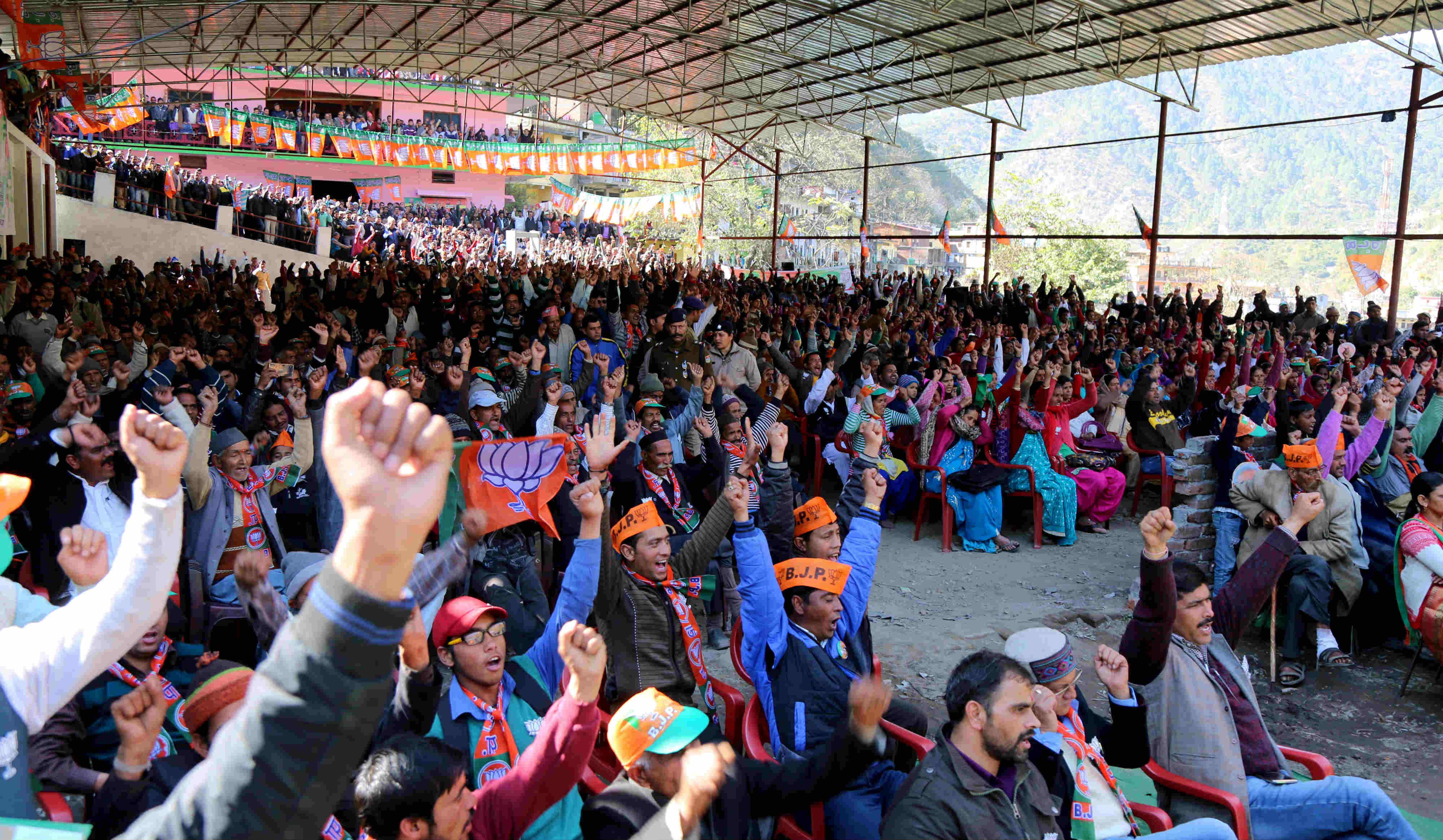 à¤­à¤¾à¤°à¤¤à¥€à¤¯ à¤œà¤¨à¤¤à¤¾ à¤ªà¤¾à¤°à¥à¤Ÿà¥€ à¤•à¥‡ à¤°à¤¾à¤·à¥à¤Ÿà¥à¤°à¥€à¤¯ à¤…à¤§à¥à¤¯à¤•à¥à¤· à¤¶à¥à¤°à¥€ à¤…à¤®à¤¿à¤¤ à¤¶à¤¾à¤¹ à¤¦à¥à¤µà¤¾à¤°à¤¾ à¤˜à¤¨à¤¸à¤¾à¤²à¥€ à¤”à¤° à¤°à¤¾à¤®à¤¨à¤—à¤° (à¤‰à¤¤à¥à¤¤à¤°à¤¾à¤–à¤‚à¤¡) à¤®à¥‡à¤‚ à¤†à¤¯à¥‹à¤œà¤¿à¤¤ à¤°à¥ˆà¤²à¥€ à¤®à¥‡à¤‚ à¤¦à¤¿à¤ à¤—à¤ à¤‰à¤¦à¥à¤¬à¥‹à¤§à¤¨ à¤•à¥‡ à¤®à¥à¤–à¥à¤¯ à¤¬à¤¿à¤‚à¤¦à¥