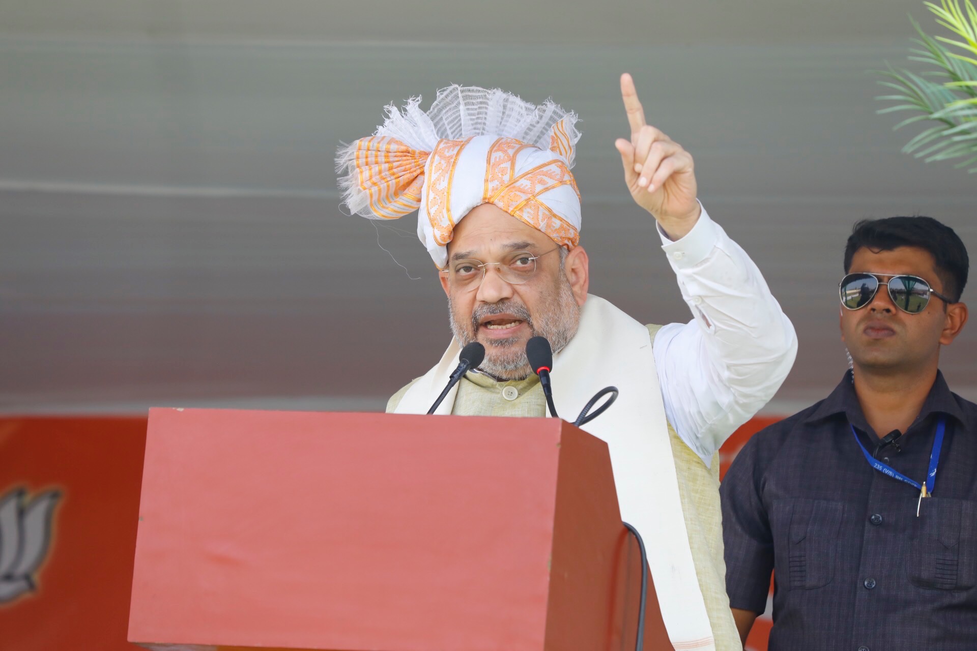  BJP National President, Shri Amit Shah addressing a public meeting in Thoubal (Manipur)