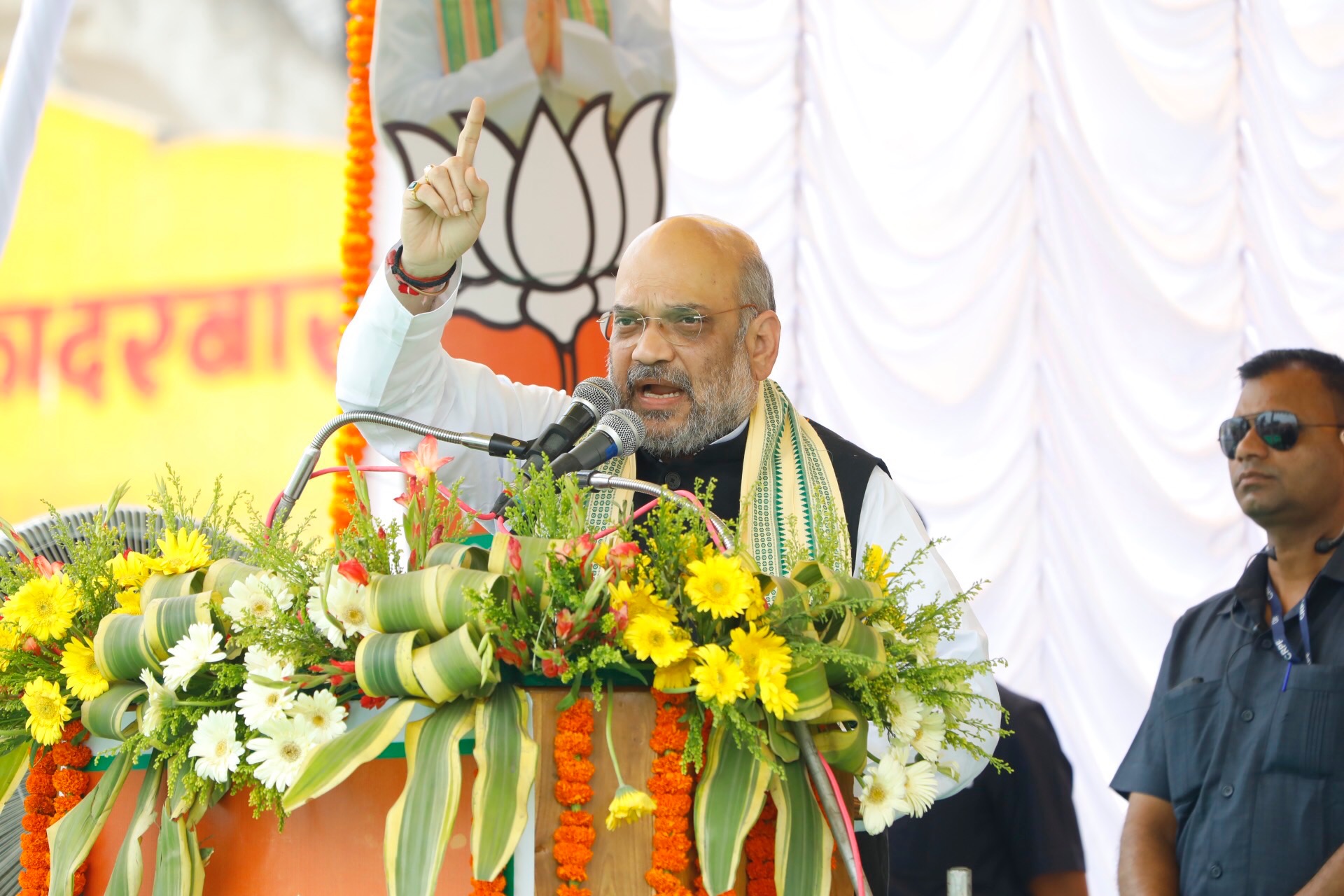  BJP National President, Shri Amit Shah addressing a public meeting in Raigarh (Chhattisgarh)