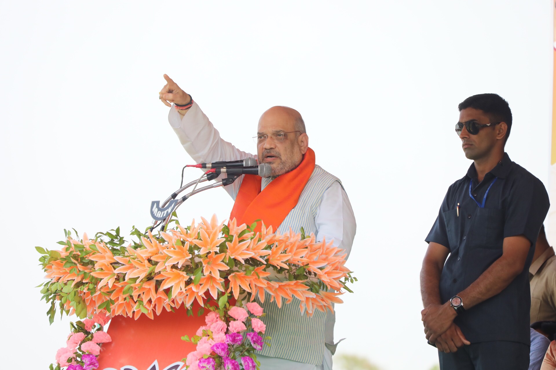  BJP National President, Shri Amit Shah addressing a public meeting in Uluberia, Howrah (West Bengal)