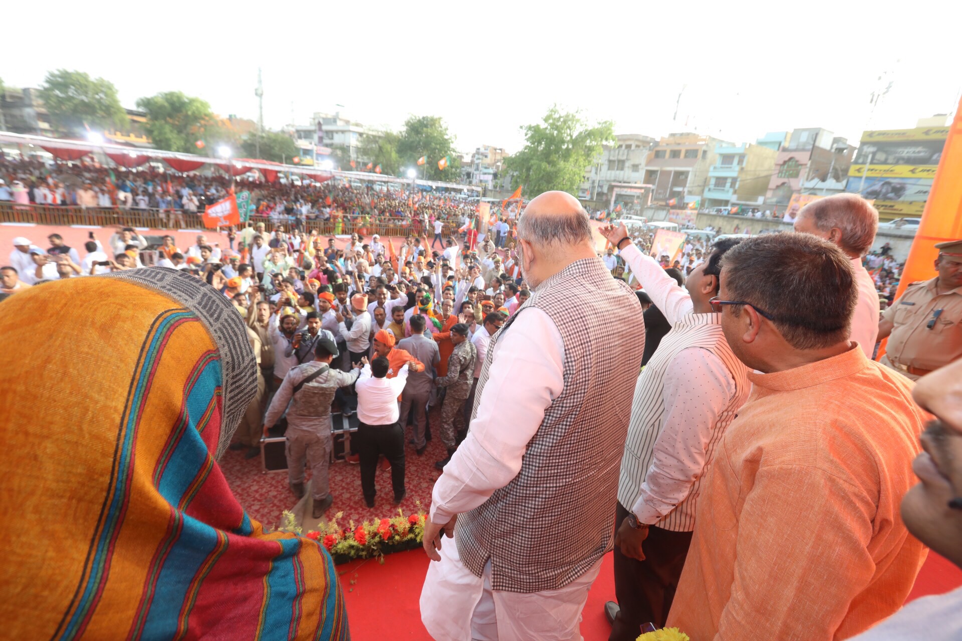  BJP National President Shri Amit Shah addressing public meeting in Prayagraj (Uttar Pradesh)