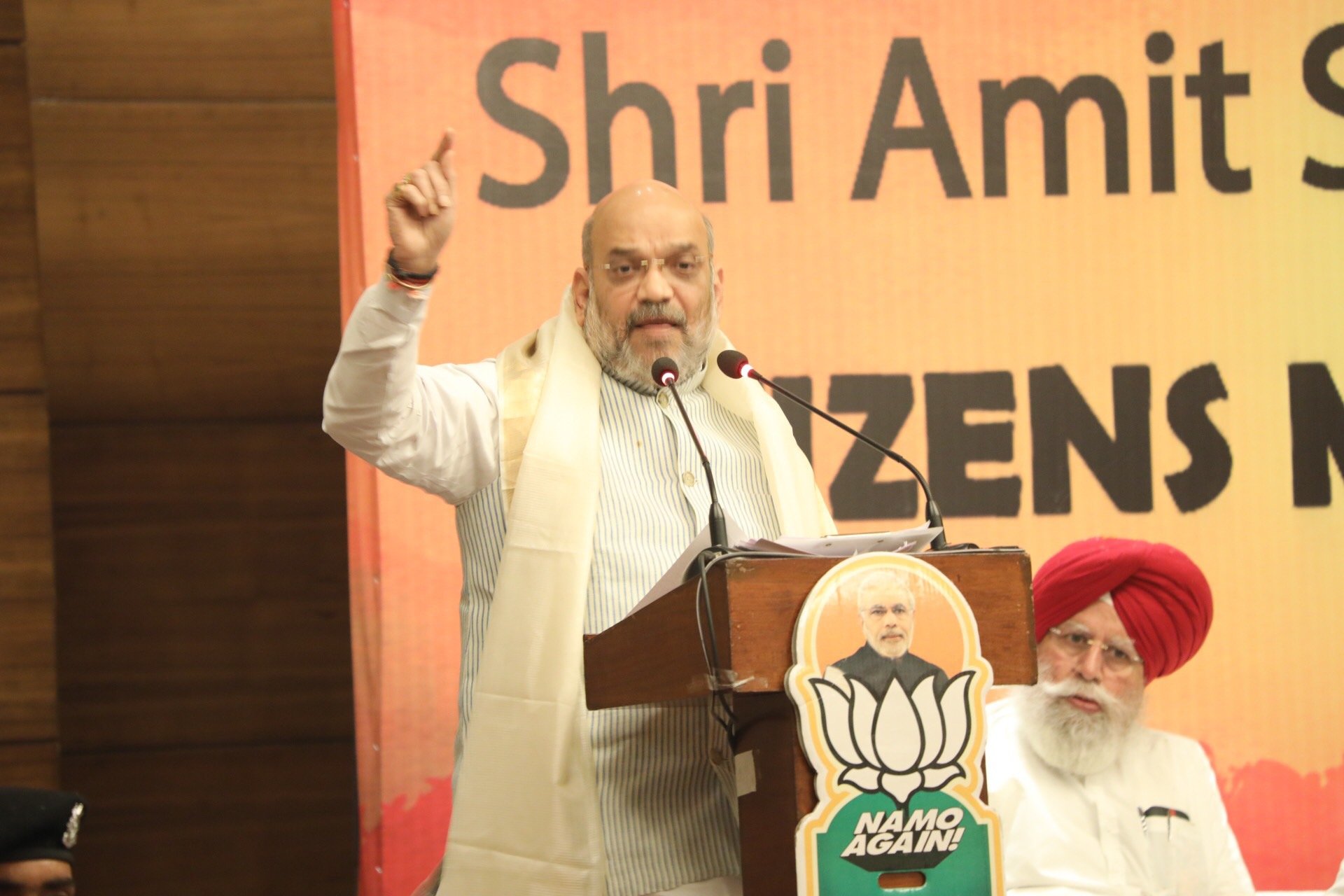 BJP National President Shri Amit Shah addressing Intellectual's meet in Kolkata (West Bengal)