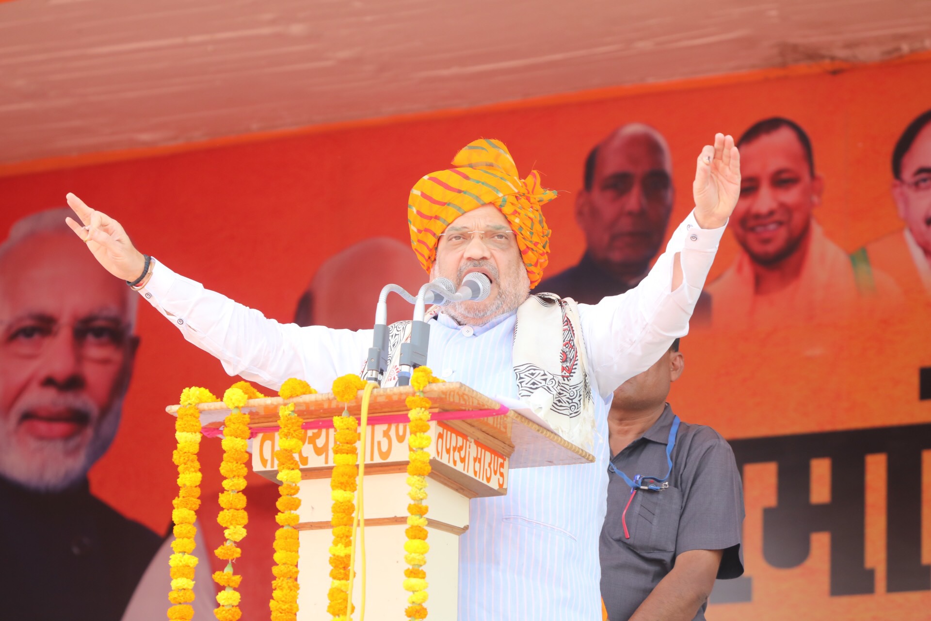   BJP National President, Shri Amit Shah addressing a public meeting in Ghazipur (Uttar Pradesh)