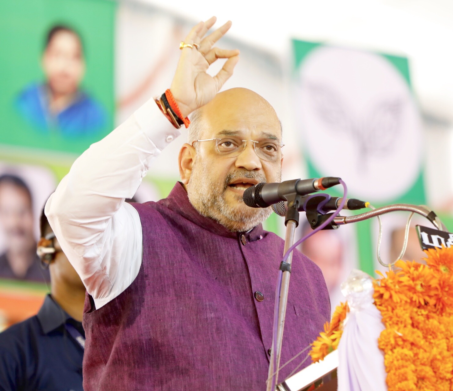  BJP National President, Shri Amit Shah addressing a public meeting in Thoothukudi (Tamil Nadu)