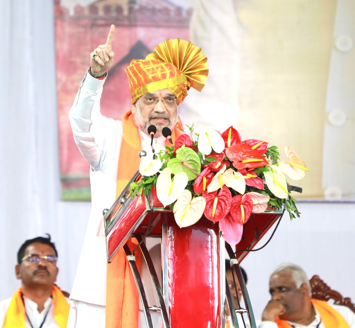 Hon’ble Union Home Minister and Minister of Cooperation Shri Amit Shah addressing a public meeting in Belagavi, Belagaum (Karnataka)