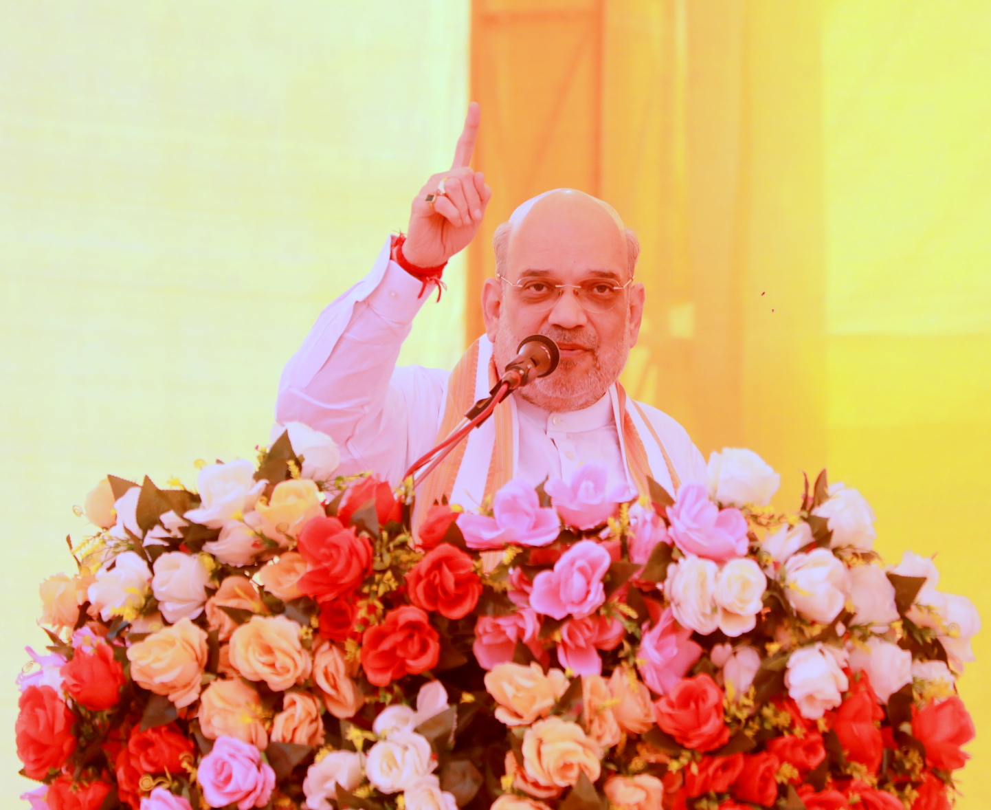 Hon'ble Union Home Minister & Minister of Cooperation Shri Amit Shah addressing Vijay Sankalp Rally in Kodinar (Gir Somnath)