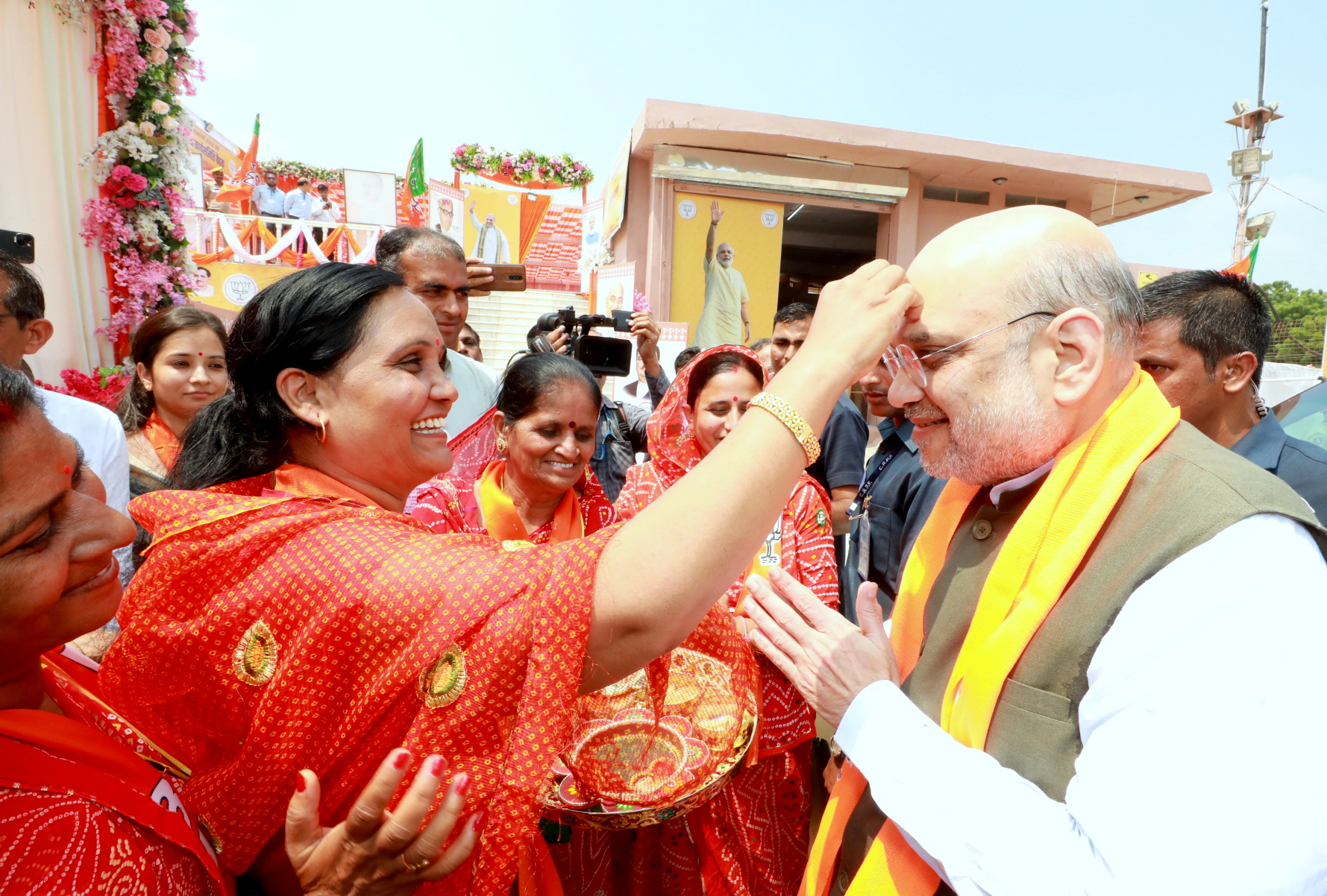 Hon'ble Union Home Minister & Minister of Cooperation Shri Amit Shah addressing BJP OBC Morcha Working Committee Meeting at Hotel Lake View, Jodhpur (Rajasthan)