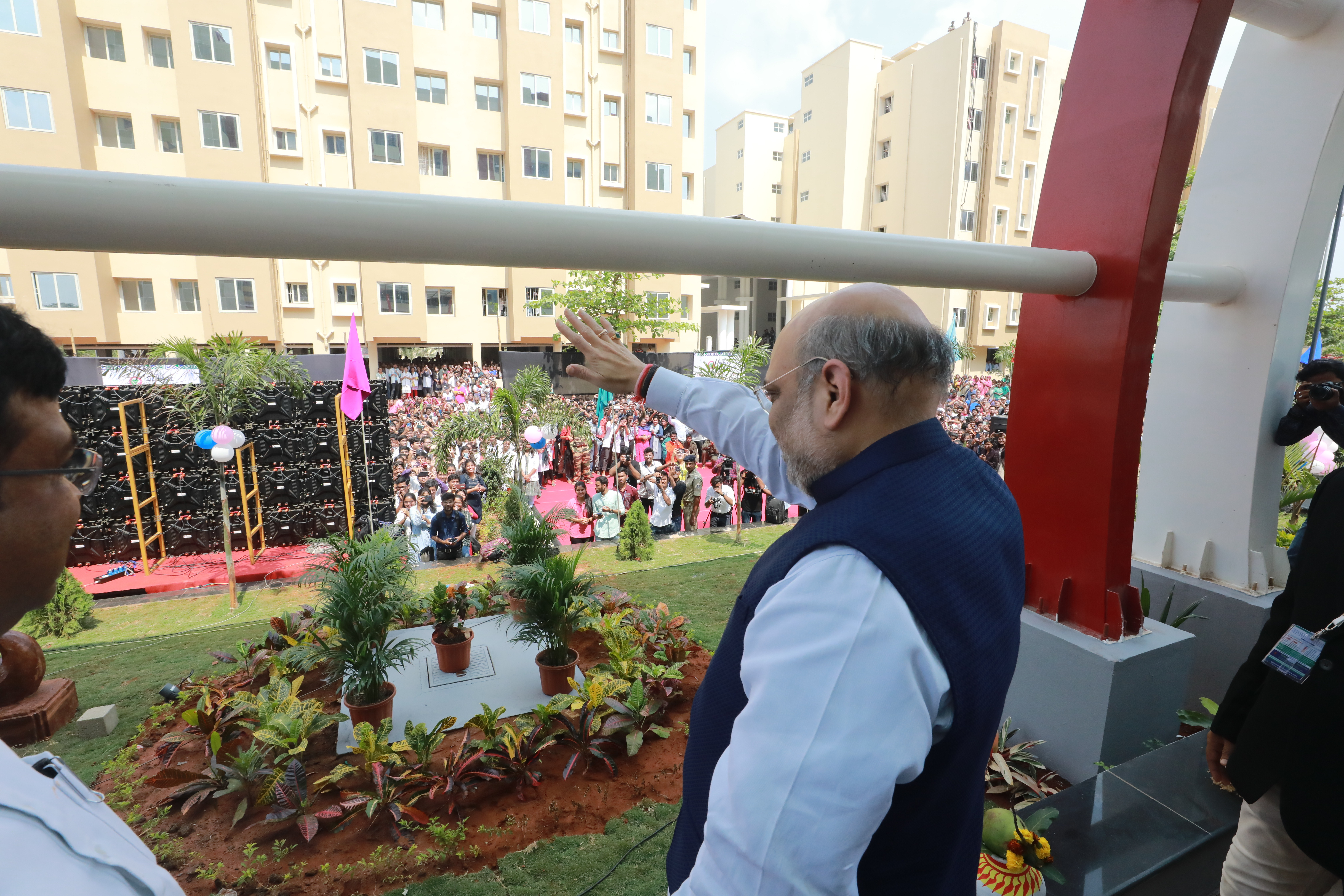 Photographs : Hon'ble Home Minister Shri Amit Shah inaugurating Sum Ultimate Medicare Hospital at Kalinga Nagar, Bhubaneswar