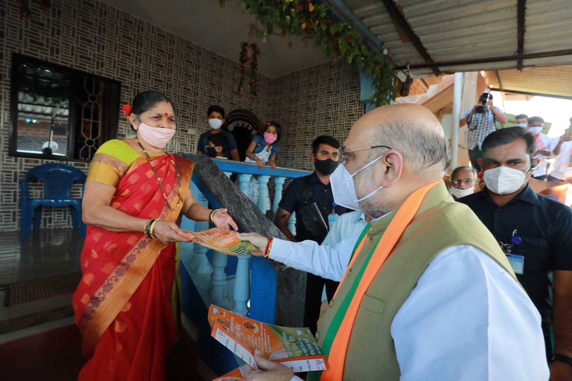 Door to Door campaign of Hon'ble Union Home Minister & Minister for Cooperation Sh Amit Shah at Mayen (Goa).