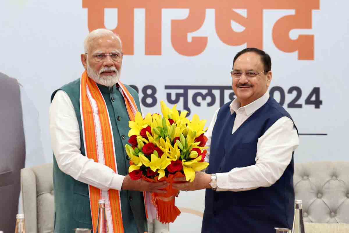 BJP Chief Ministers Council at BJP HQ, 6A DDU Marg, New Delhi