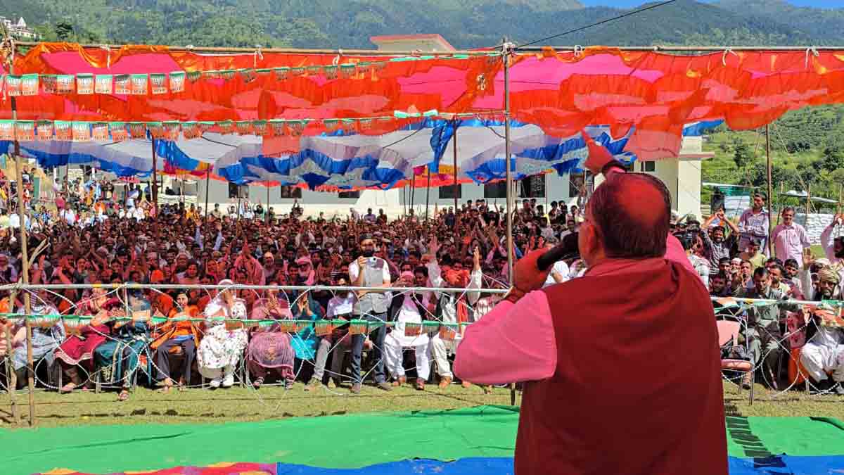 Hon’ble Union Home Minister & Minister of Cooperation Shri Amit Shah addressing Parivartan Rallies in Jharkhand