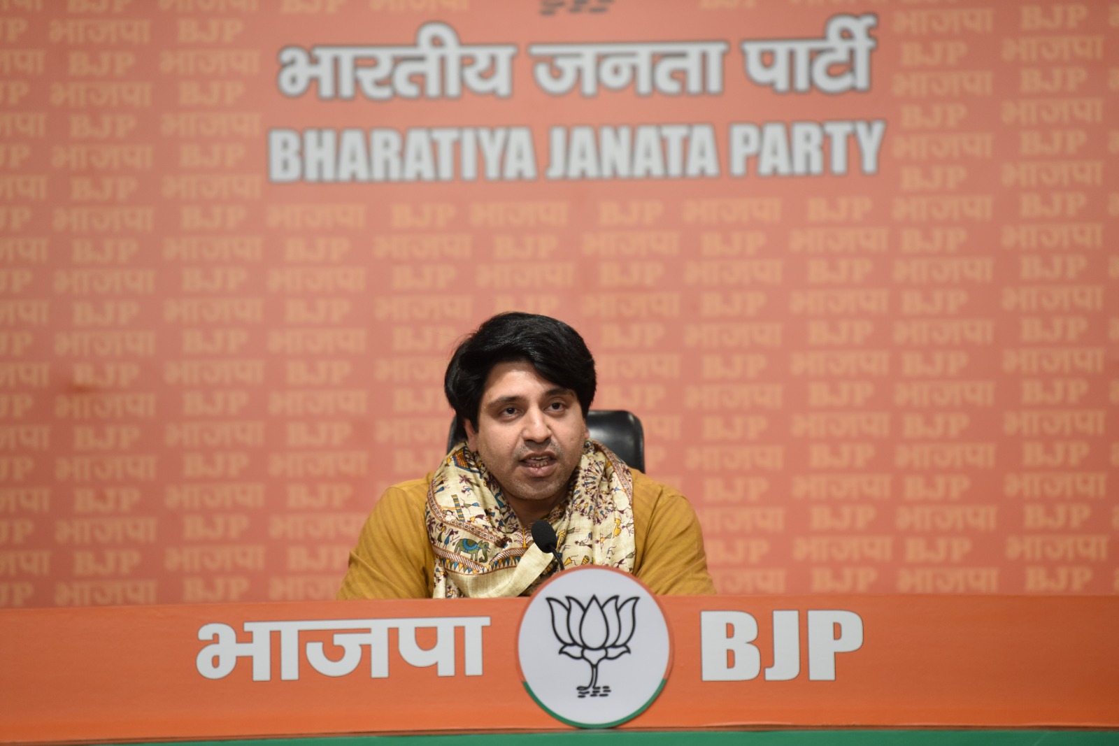 Press conference of BJP National Spokesperson Shri Shehzad Poonawalla