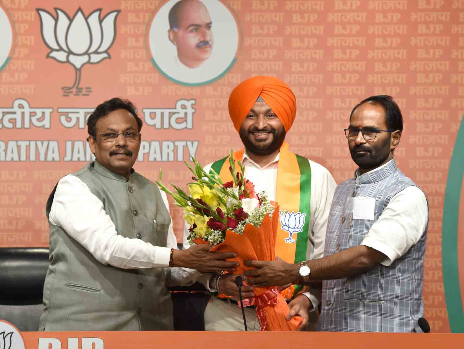 MP Shri Ravneet Singh Bittu joined the Bharatiya Janata Party  