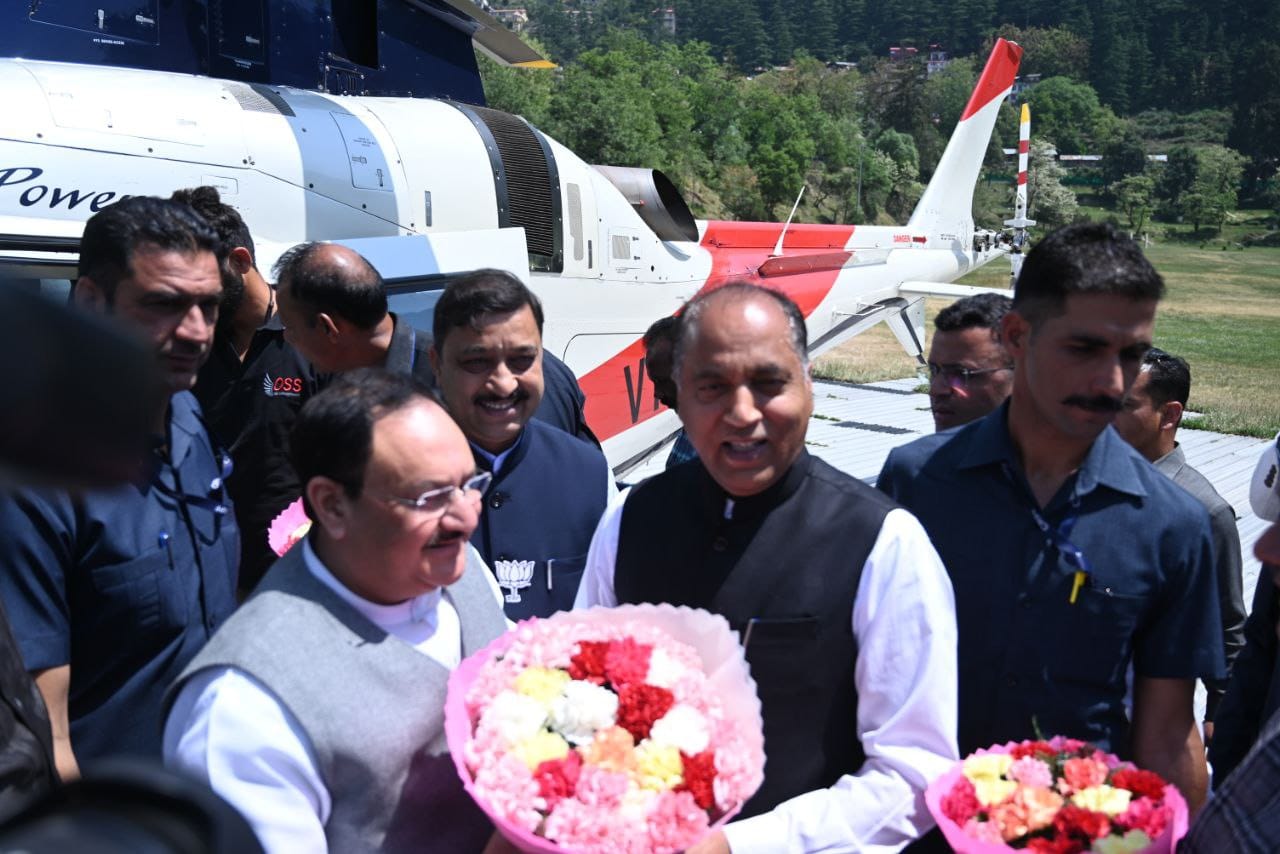 Hon'ble BJP National President Shri J.P. Nadda Overwhelmed by the warm welcome today in Shimla (Himachal Pradesh)