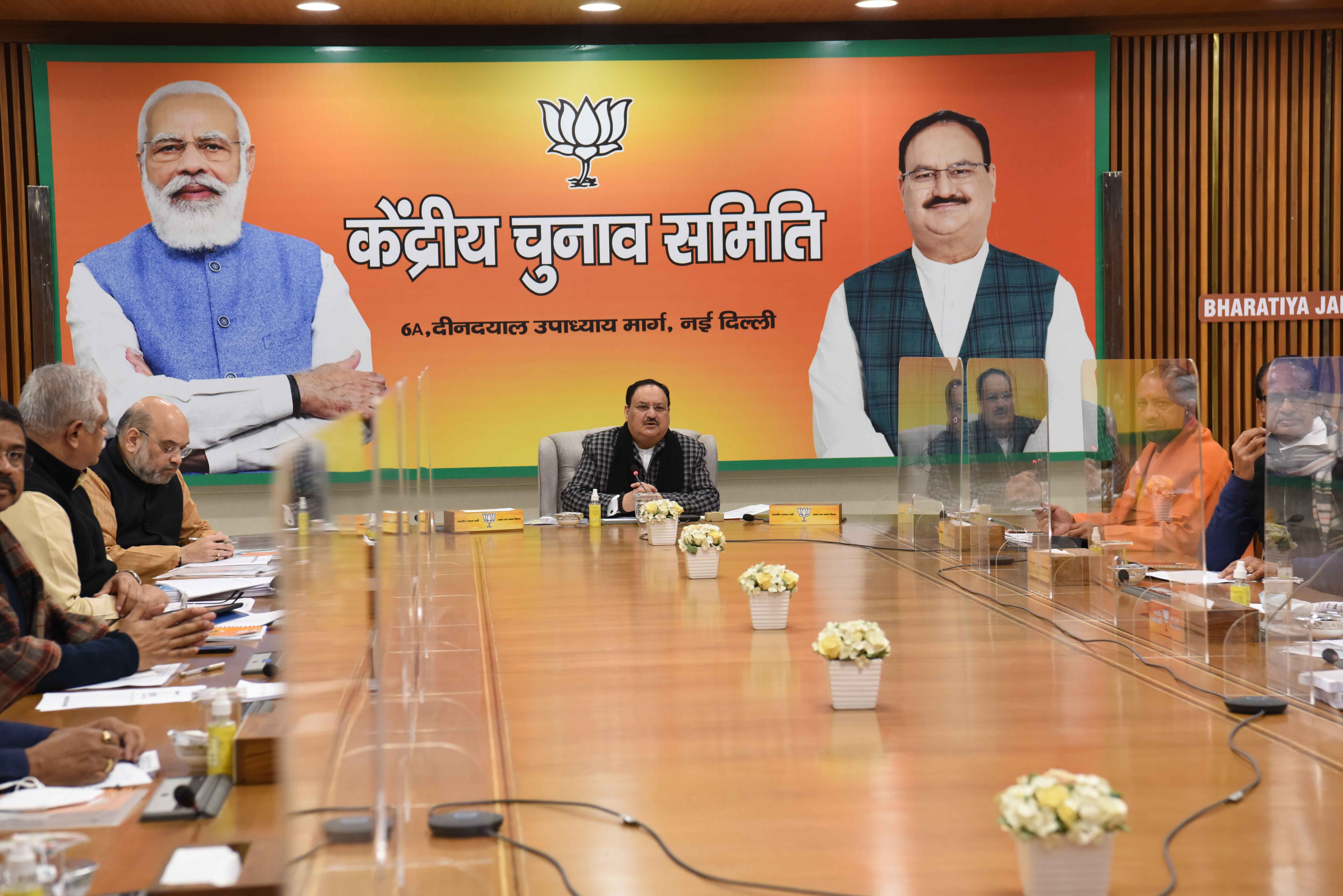 Photographs : BJP CEC Meeting at BJP HQ, 6A DDU Marg, NewDelhi