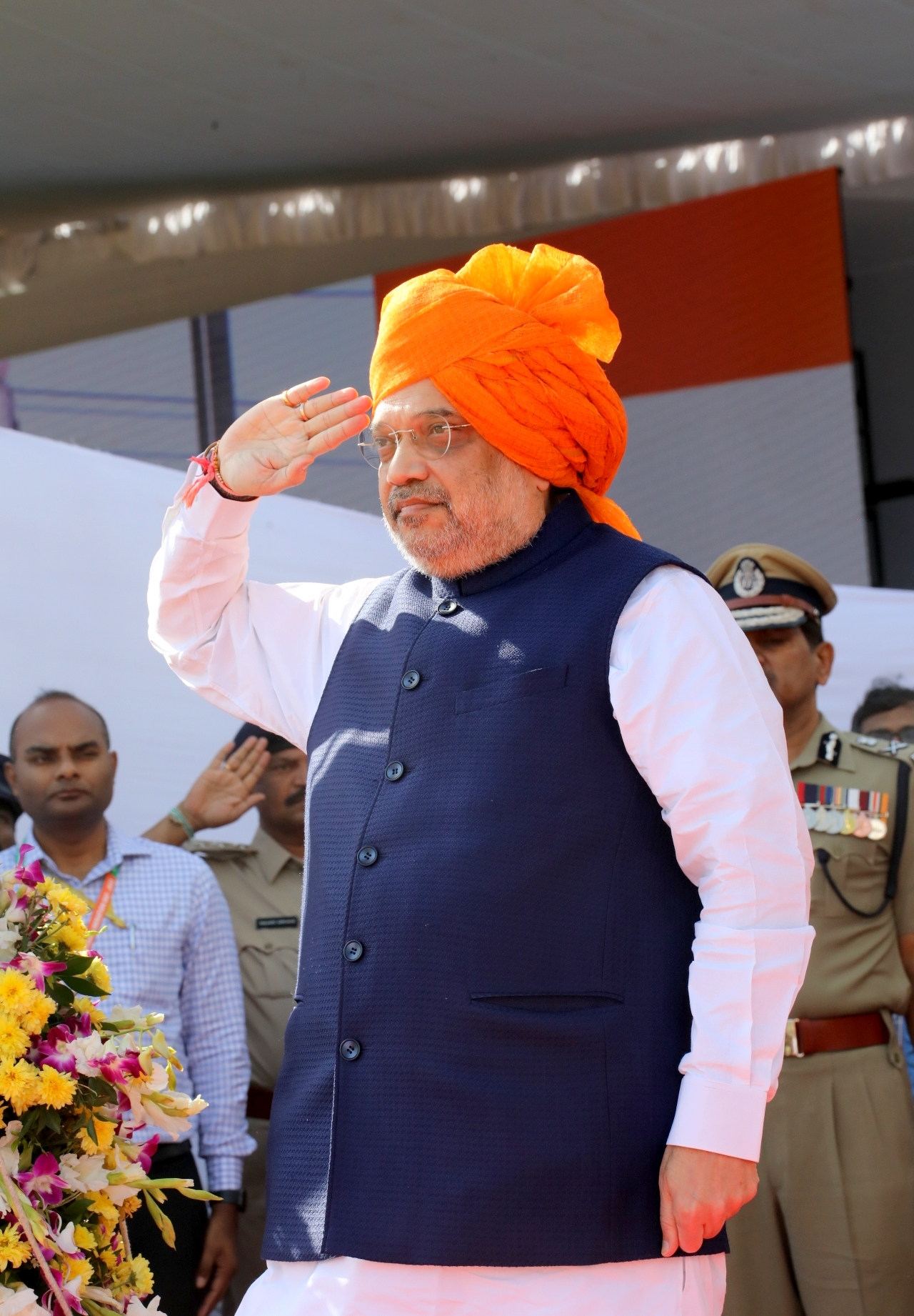 Hon’ble Union Home Minister & Minister of Cooperation Shri Amit Shah while addressing Hyderabad Liberation Day celebrations at Parade Ground, Secunderabad (Hyderabad)