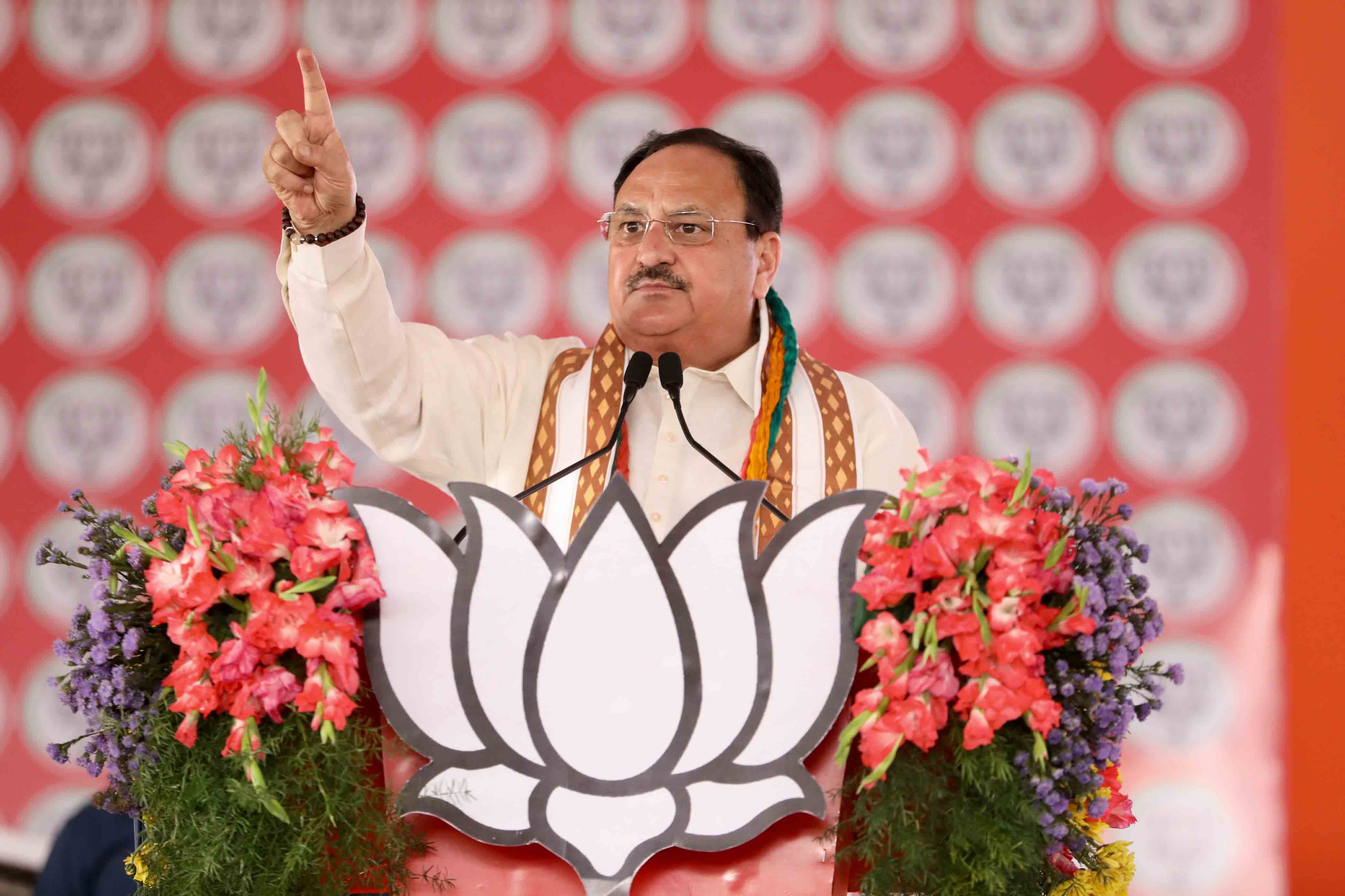 Hon'ble BJP National President Shri J.P. Nadda addressing a public rally in Kurnool (Andhra Pradesh)