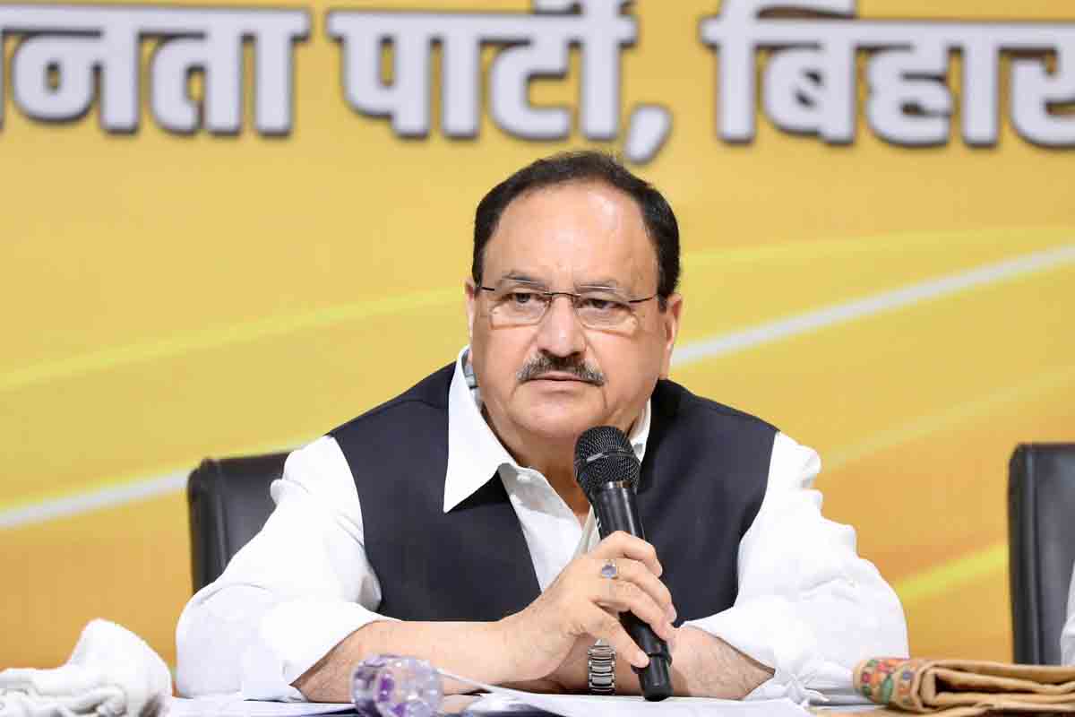 Hon'ble BJP National President Shri J.P. Nadda meeting with BJP MPs, MLAs and Legislative Councillor at the State BJP Office, Patna (Bihar)