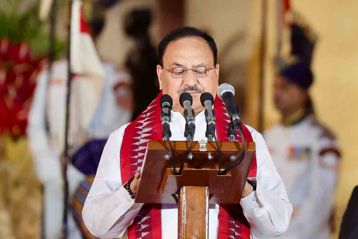 Hon'ble BJP National President Shri J.P. Nadda took oath as Cabinet Minister in Modi 3.0 (Govt. Of India)