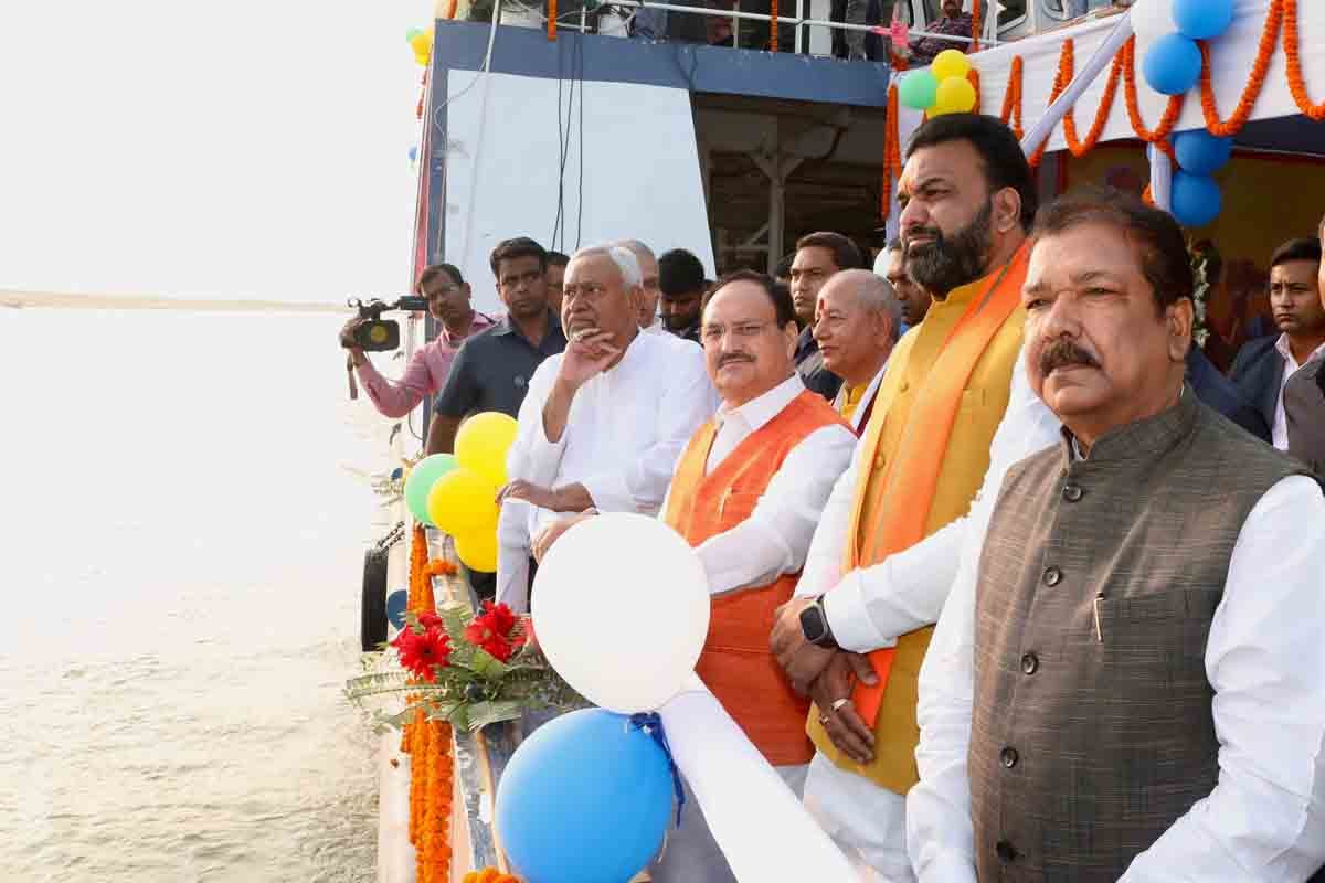 Hon'ble BJP National President Shri J.P. Nadda visited various Chhath Ghats in Bihar (Narsirganj Ghat, Digha, Gaighat, Gulzarbagh)