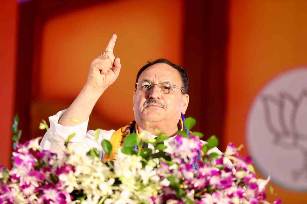 Hon'ble BJP National President Shri J.P. Nadda while addressing Odisha BJP State Executive Meeting in Puri (Odisha)