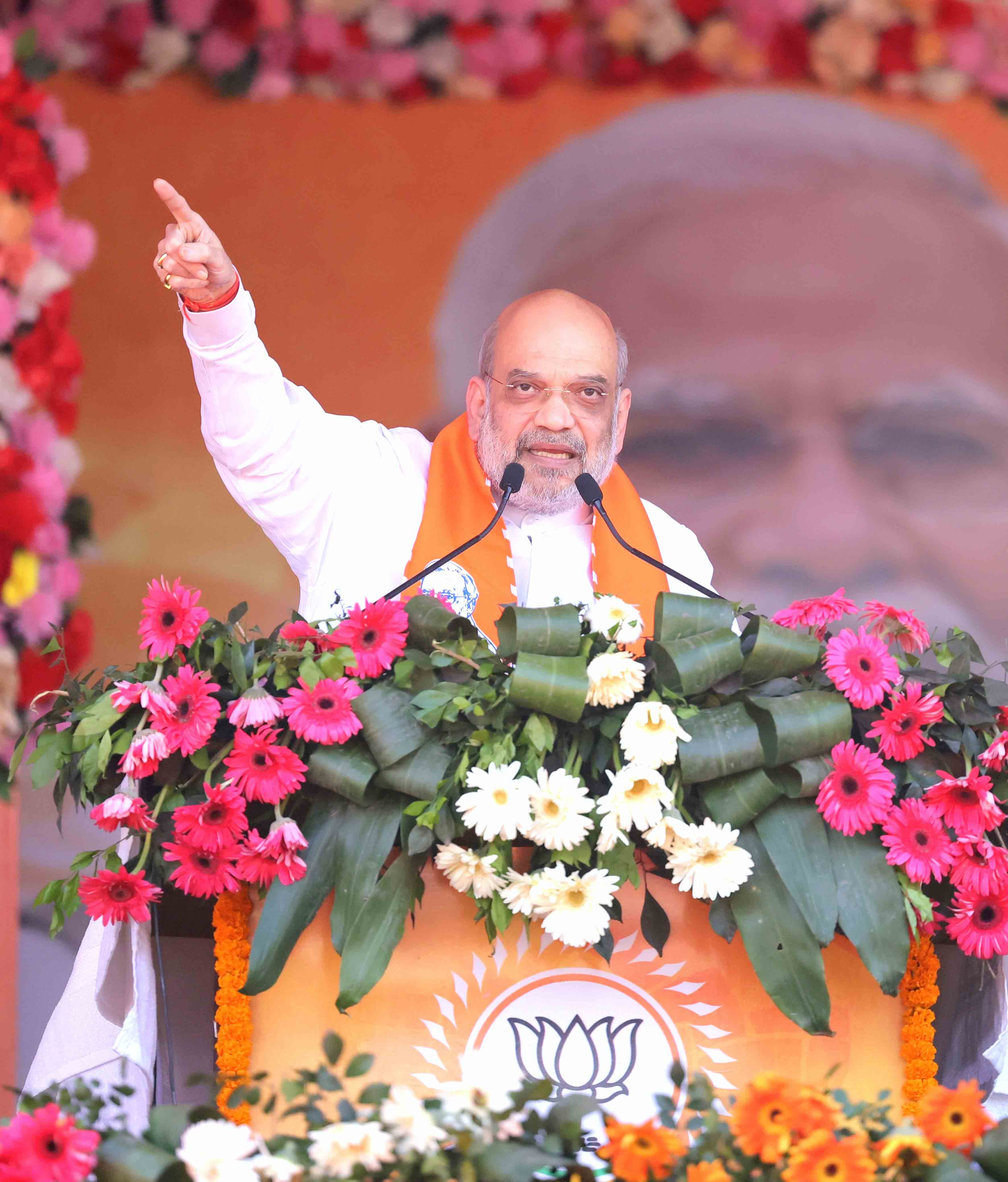 Hon'ble Union Home Minister & Minister of Cooperation Shri Amit Shah addressing Pichhada-Ati Pichhada Mahasammelan in Paliganj, Patna (Bihar)