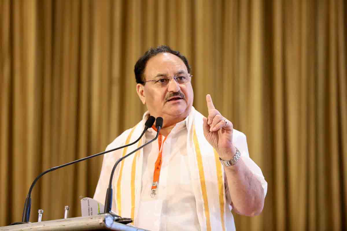 Hon’ble BJP National President Shri J.P. Nadda at the Valedictory session of BJP State Extended Executive Meeting in Kerala