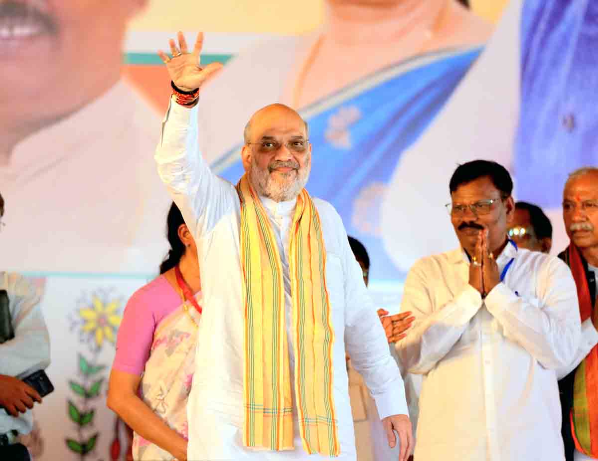 Hon’ble Union Home Minister & Minister of Cooperation Shri Amit Shah addressing "Parivartan Rallies" in Jharkhand