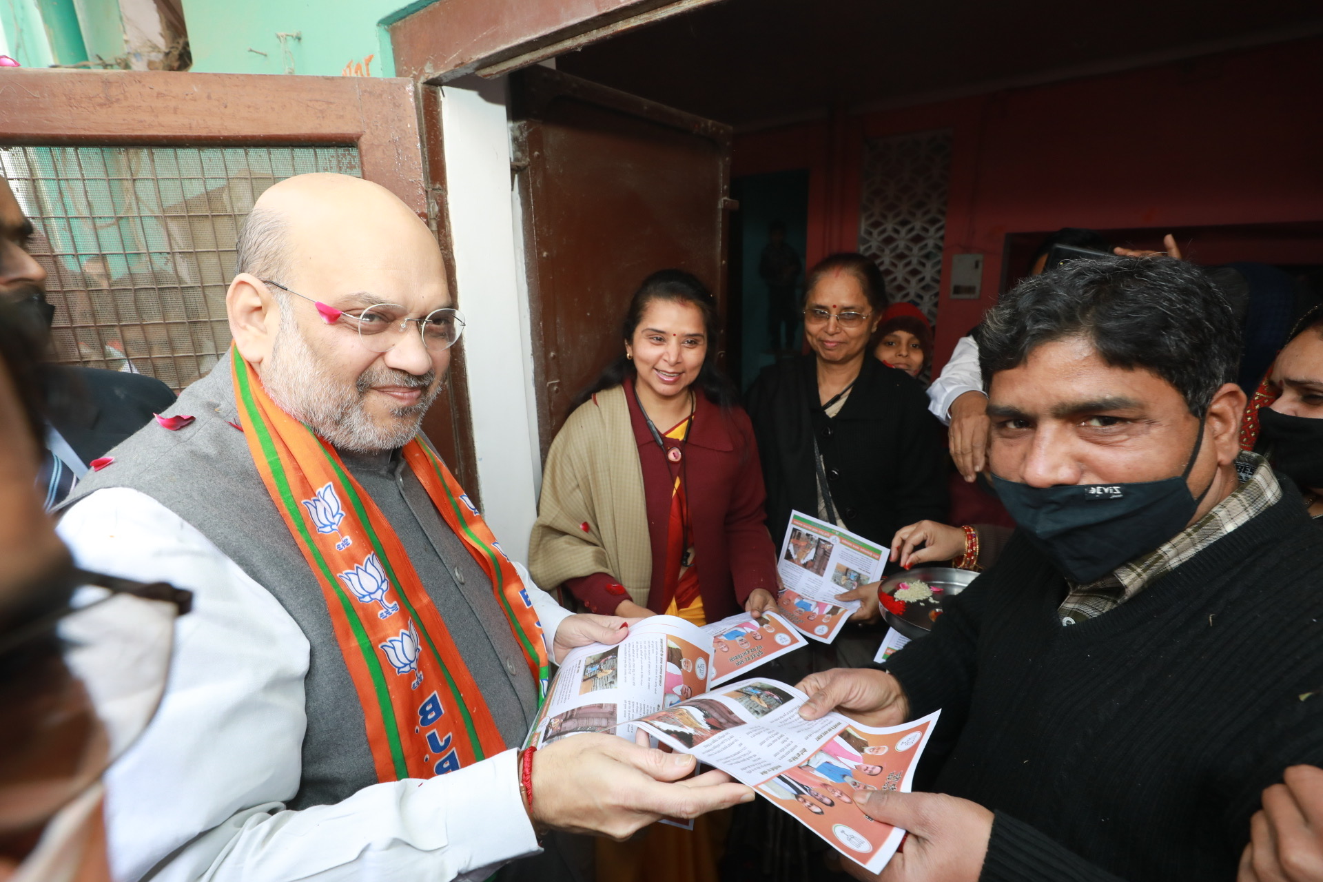  Hon’ble Union Home Minister & Minister of Co-operation Shri Amit ji's Door to Door campaign in Budaun (Uttar Pradesh)