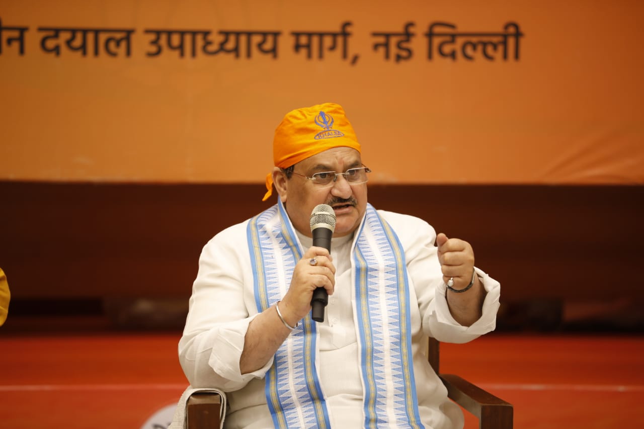 The Sikh Community today met Shri JP Nadda Ji and expressed heartfelt gratitude towards PM Modi for appointing LG (Retd.) Sardar Gurmeet Singh as Uttarakhand Guv and Sardar Iqbal Singh Lalpura as Minorities Commission Chairman.