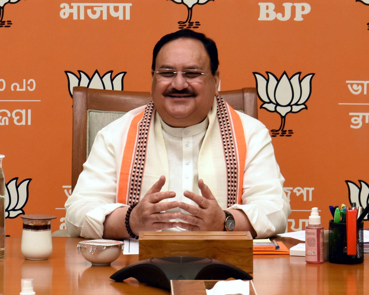 BJP National General Secretaries Meeting chaired by Hon'ble BJP National President Shri J.P. Nadda at BJP HQ 6A, DDU Marg, New Delhi.