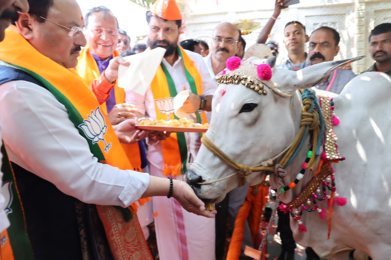 BJP National President Shri J.P. Nadda chaired K'taka State BJP Core Committee Meeting