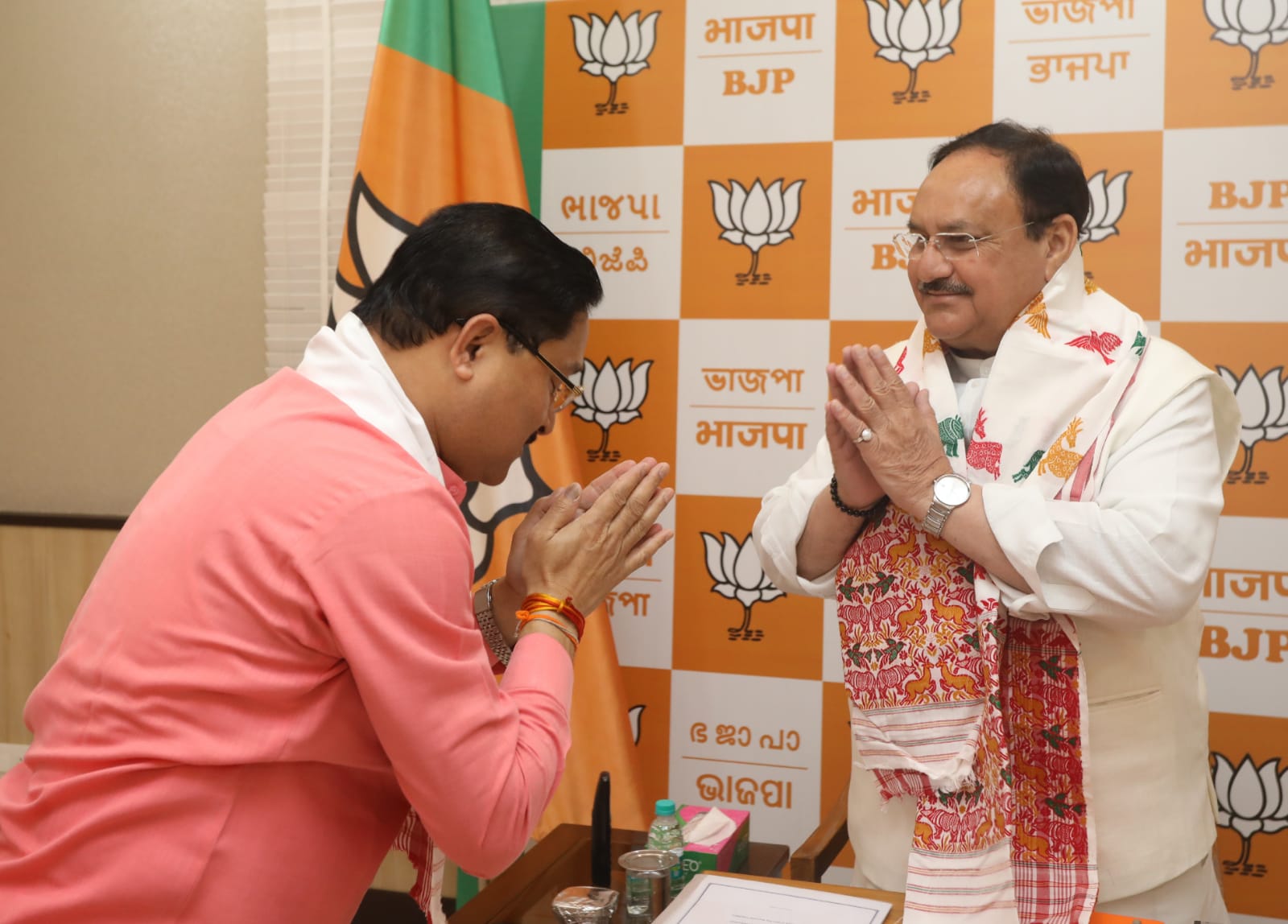 BJP National President Shri J.P. Nadda chaired meeting of BJP National General Secretaries at BJP HQ, 6A DDU Marg, New Delhi.