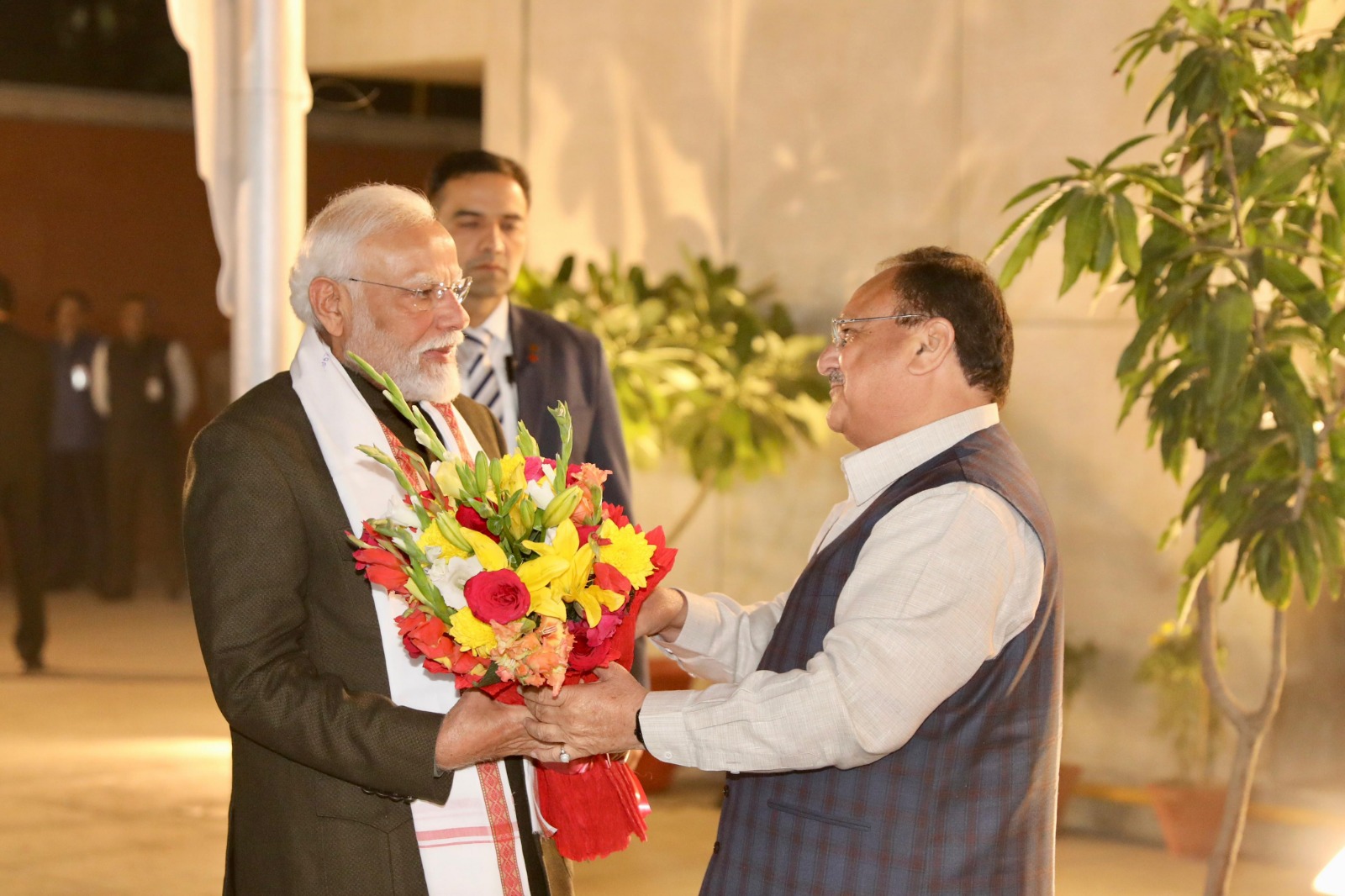 Abhinandan Samaroh after splendid victory in Madhya Pradesh, Rajasthan & Chhattisgarh at BJP HQ Ext. New Delhi