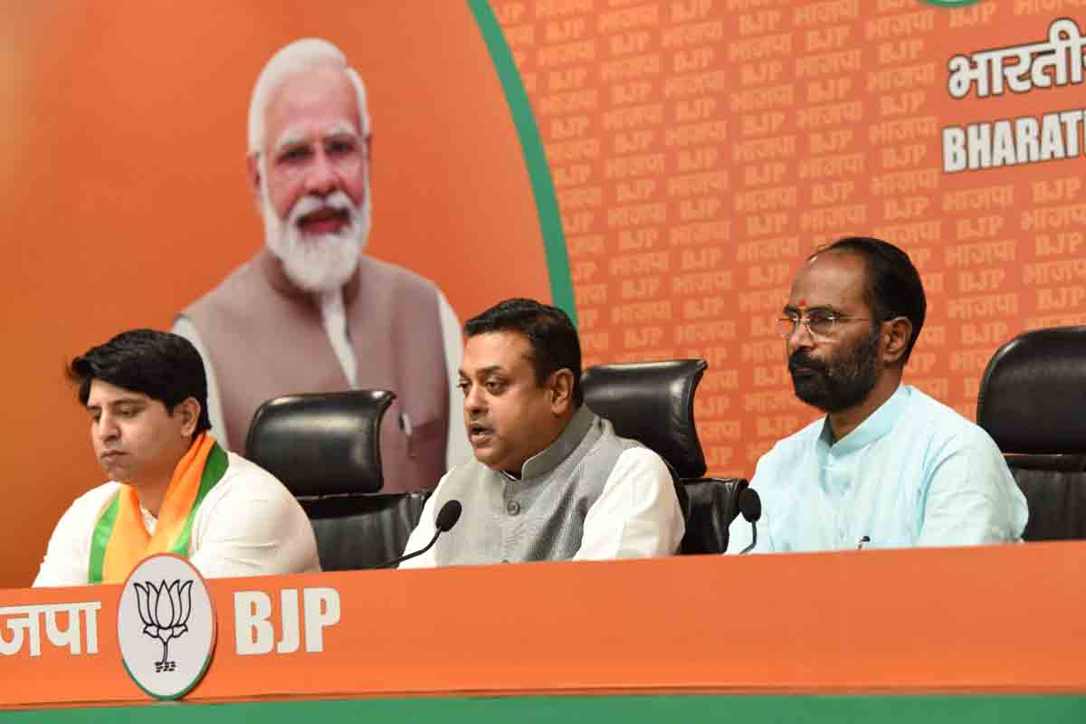 Press Conference of BJP National Spokesperson & MP Dr. Sambit Patra