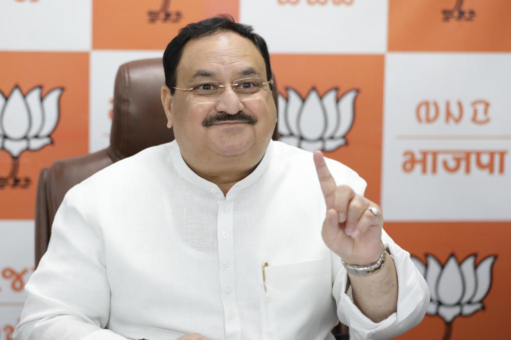  BJP National President Shri J.P. Nadda chaired meeting with BJP National Office Bearers, State Presidents, State General Secretary Org State Prabhari and Sah-Prabhari via video conferencing