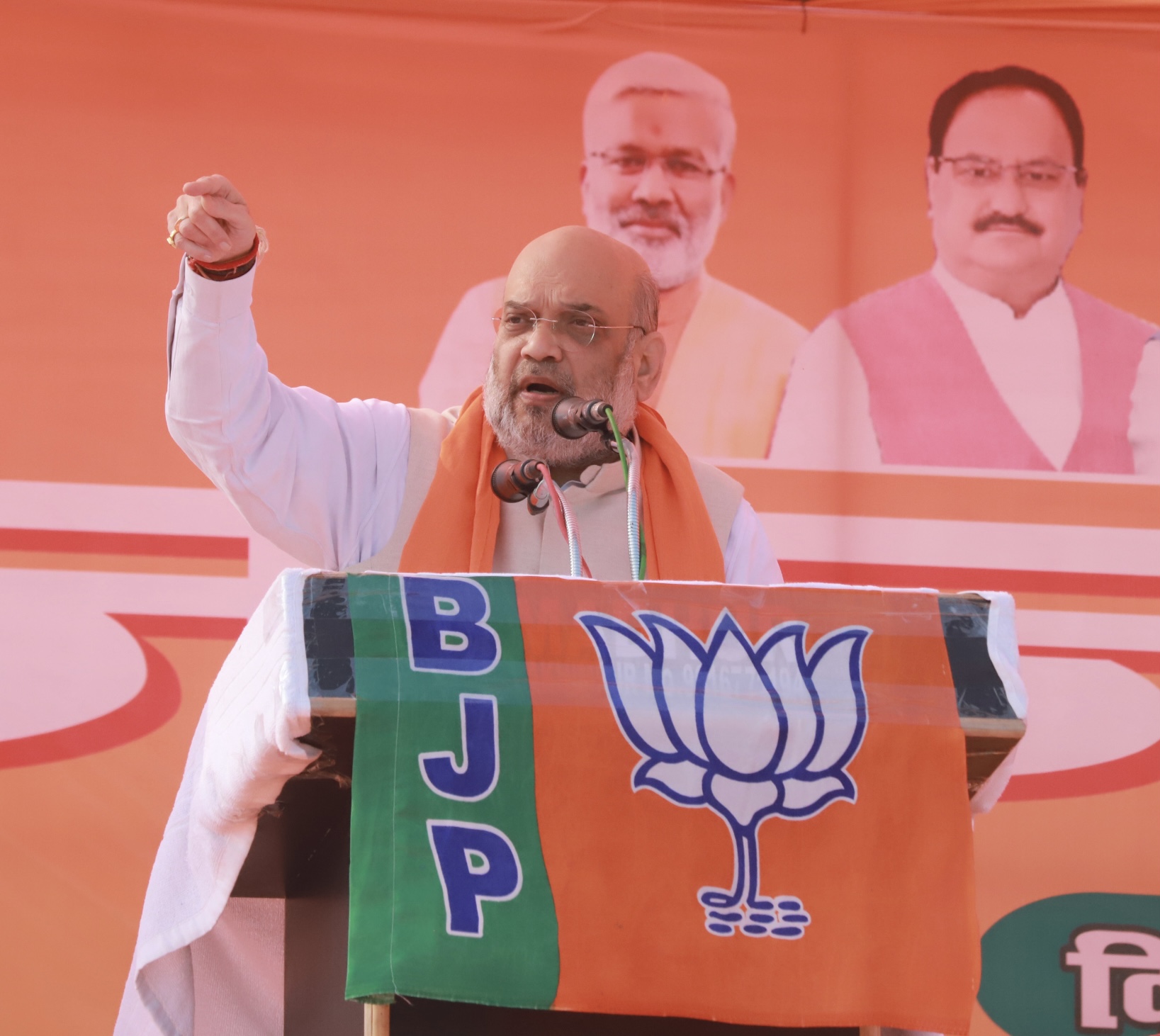 Hon'ble Union Home Minister and Minister of Cooperation Shri Amit Shah addressing a public meeting in Maholi (Uttar Pradesh)