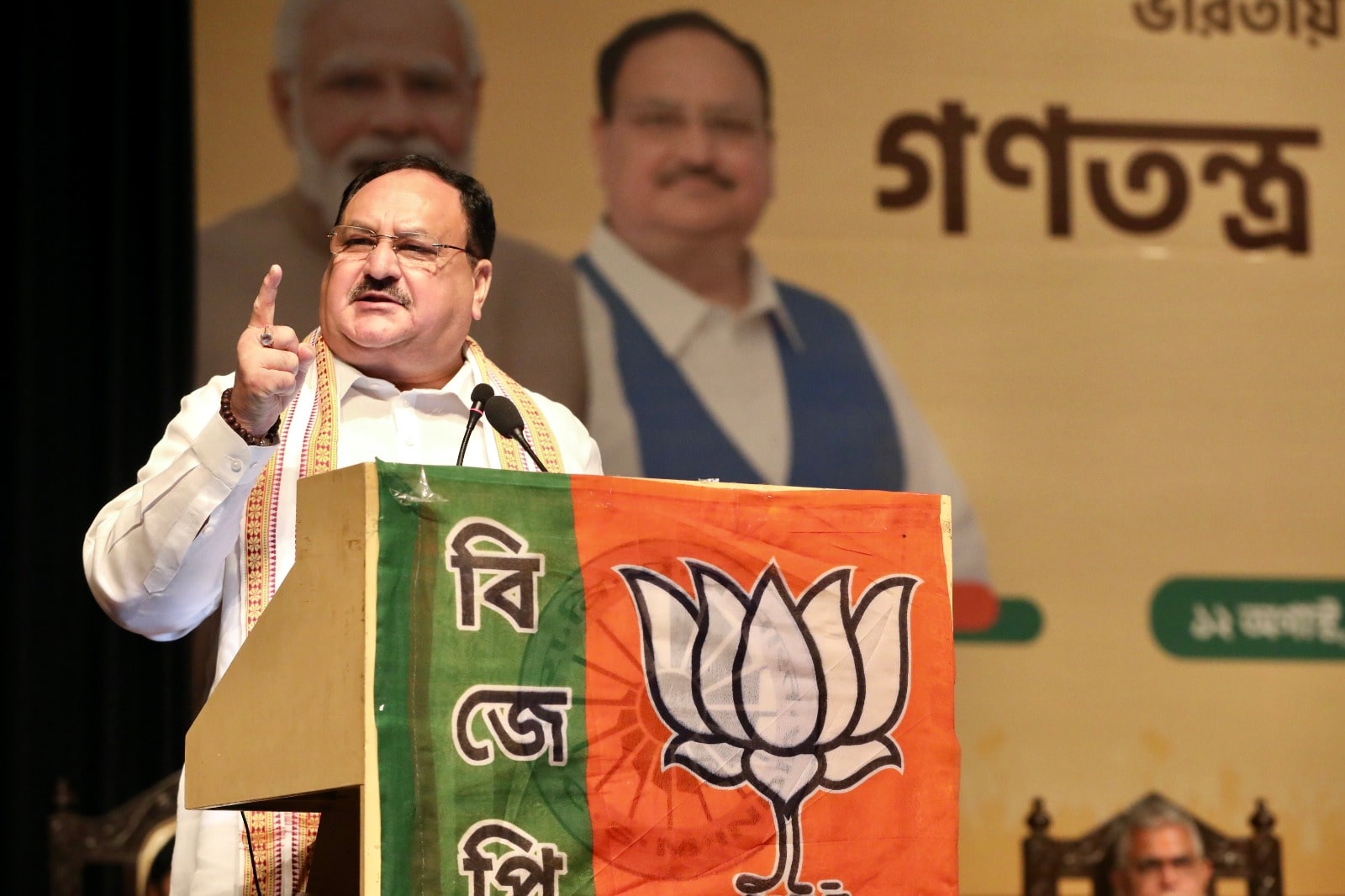 BJP National President Shri J.P. Nadda Interacted with the West Bengal Panchayat Election candidates and families of the victims of poll violence in Kolkata