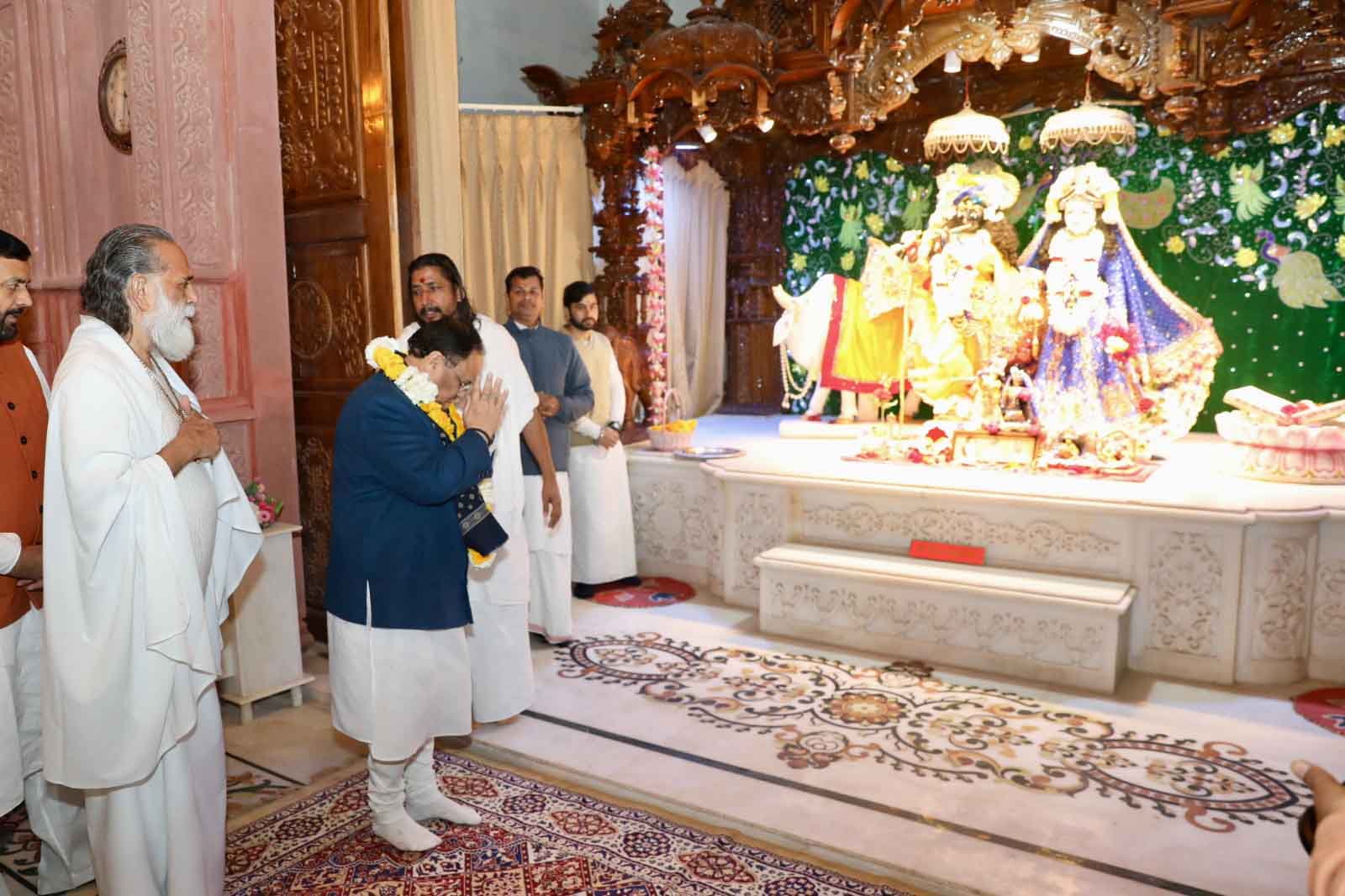 BJP National President Shri J.P. Nadda addressing "Int'l Geeta Mahotsav" at Gita Gyan Sansthanam, KDB Road, Near Brahma Sarovar, Thanesar, Distt. Kurukshetra (Haryana)