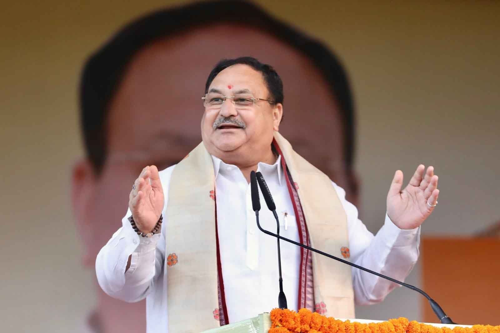 Hon'ble BJP National President Shri J.P. Nadda addressing Sankalp Yatra Samapan Samaroh in Ranchi (Jharkhand)