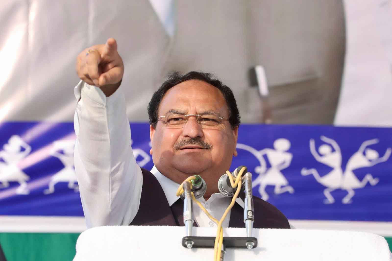 Hon'ble BJP National President Shri J.P. Nadda addressing a public in Masturi, Bilaspur (Chhattisgarh)