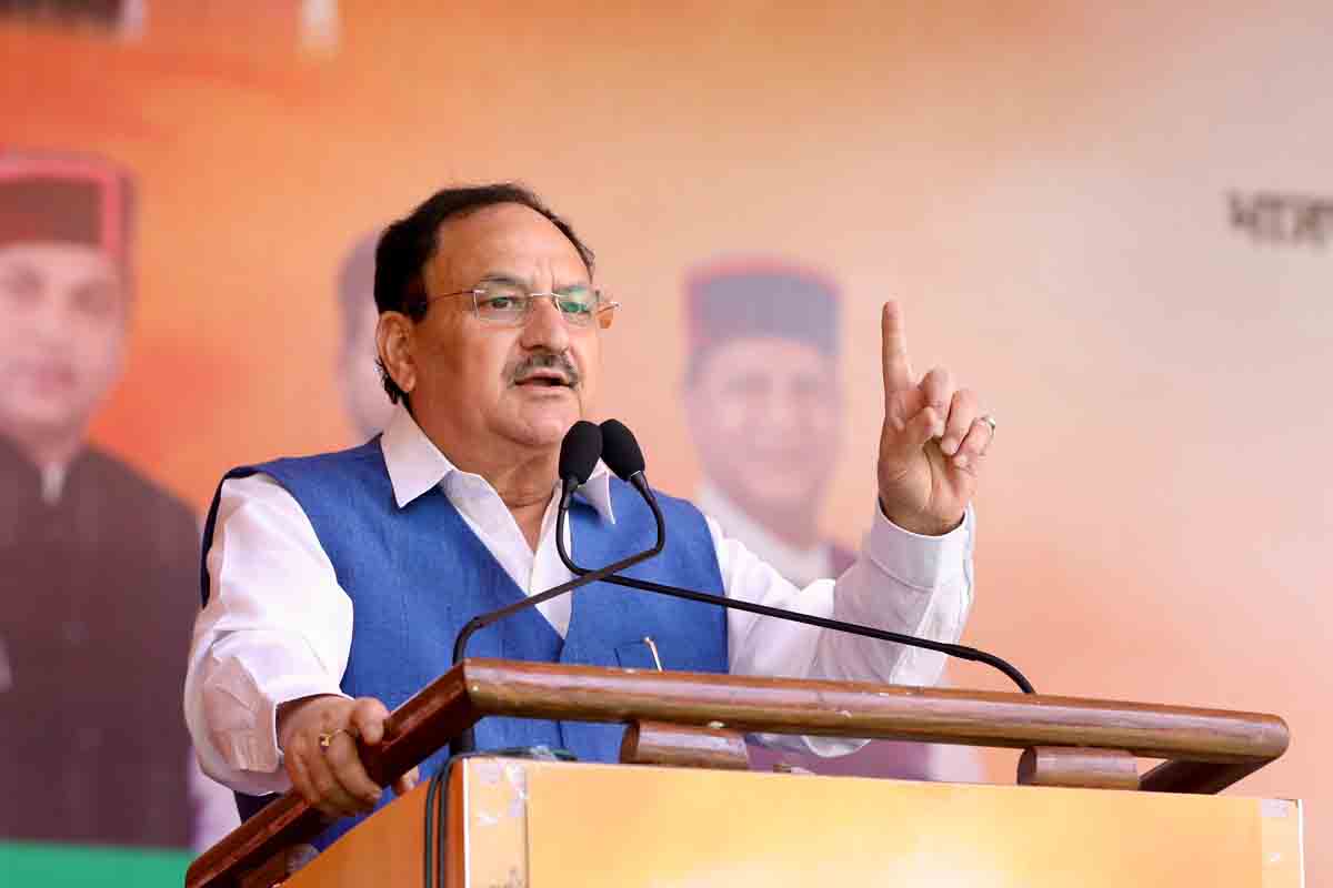 Hon’ble BJP National President of BJP Shri J.P. Nadda at Abhinandan Samaroh in Bilaspur (Himachal Pradesh)