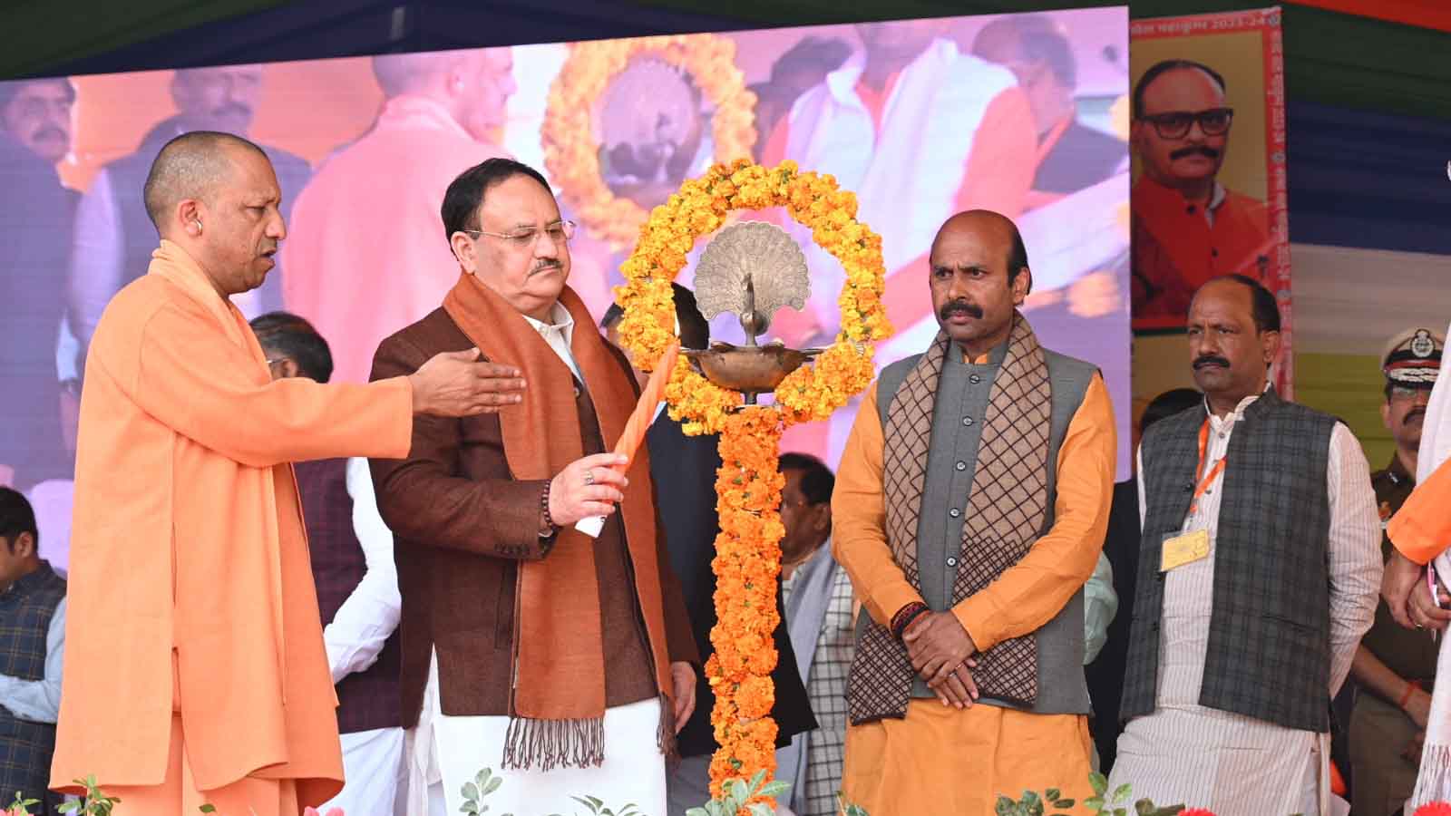 Hon'ble BJP National President Shri J.P. Nadda attended "Sansad Khel Mahakumbh" in Basti (Uttar Pradesh)