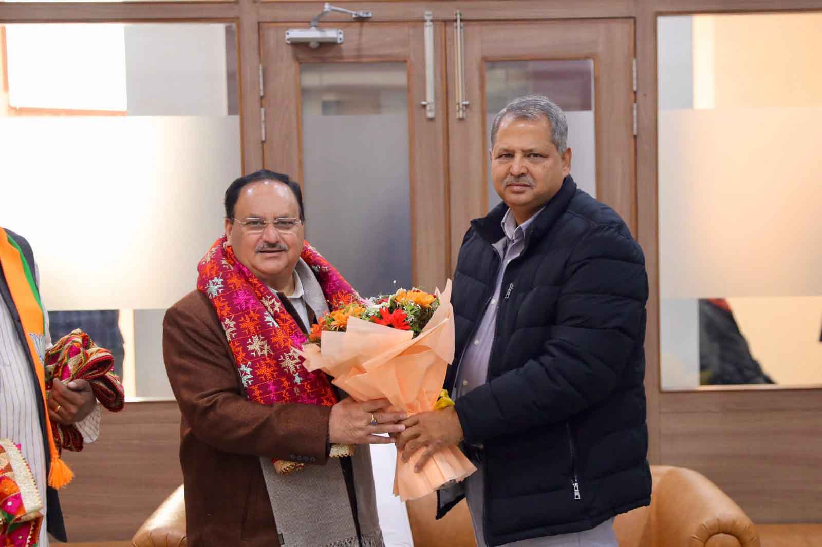 Hon'ble BJP National President Shri J.P. Nadda chaired State Core Group Meeting in Chandigarh