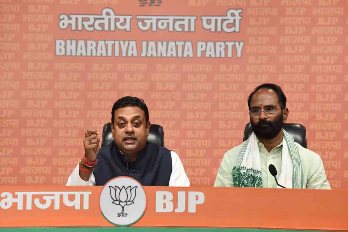 Press Conference of BJP National Spokesperson Dr. Sambit Patra (MP)