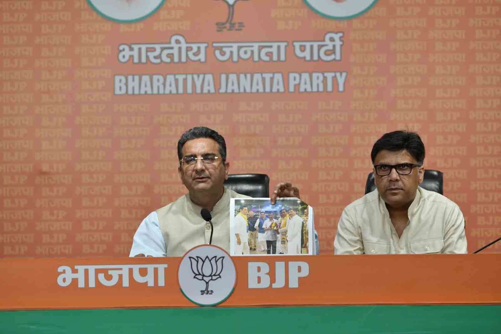 Press conference of BJP National Spokesperson Shri Gaurav Bhaita