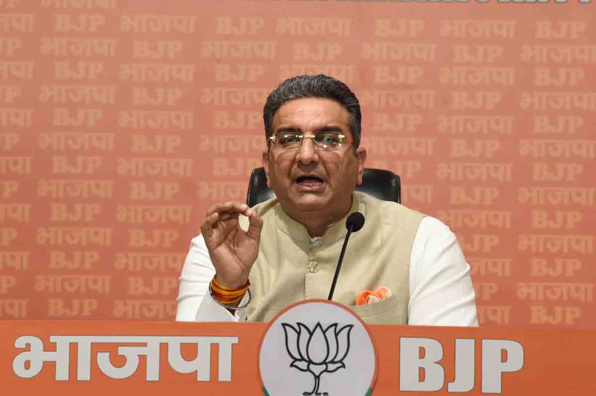 Press conference of BJP National Spokesperson Shri Gaurav Bhatia